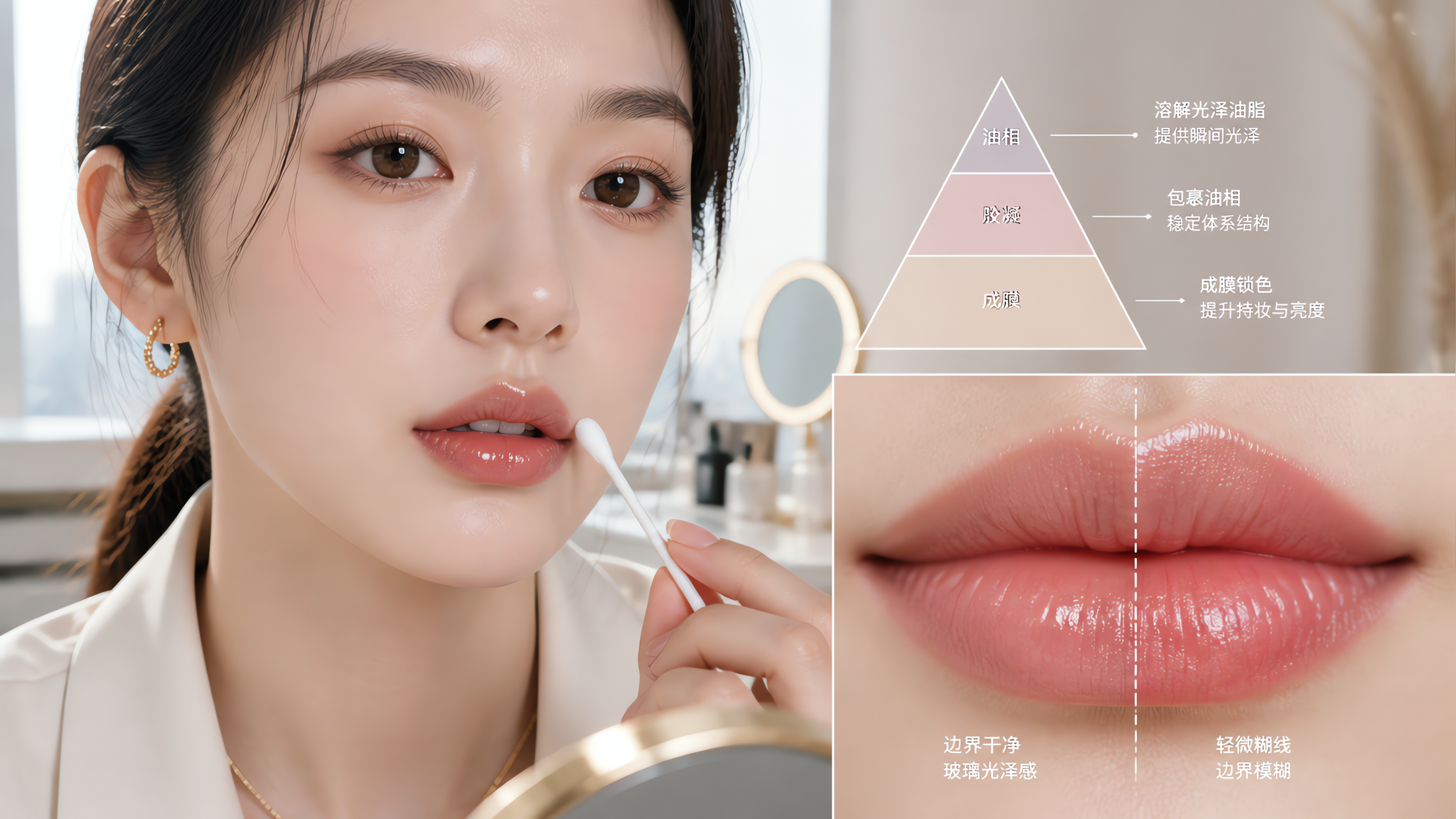 唇蜜越补越糊？先看这3个配方开关