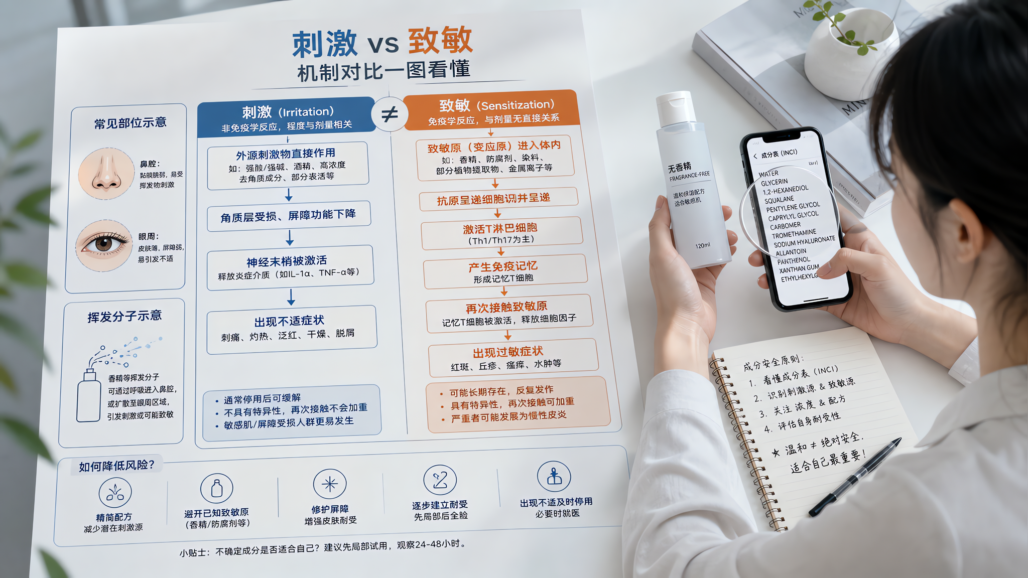 无香精却熏眼辣鼻？你踩的多半是溶剂和遮味体系