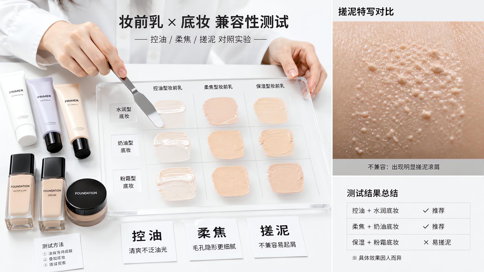 妆前乳别乱叠：搓泥、浮粉、暗沉加速的真凶在这