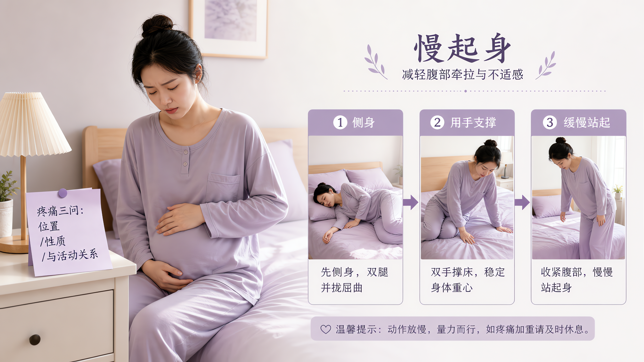 孕早期小腹隐痛别慌：多半是子宫在扩容