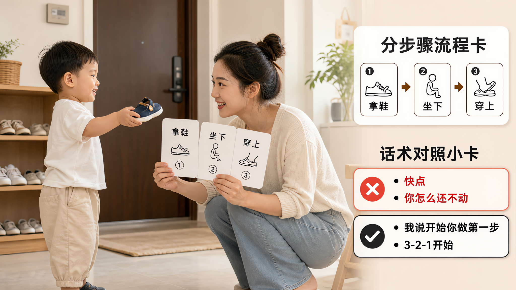 开学前7天别再喊快点：一句话指令让娃立刻启动