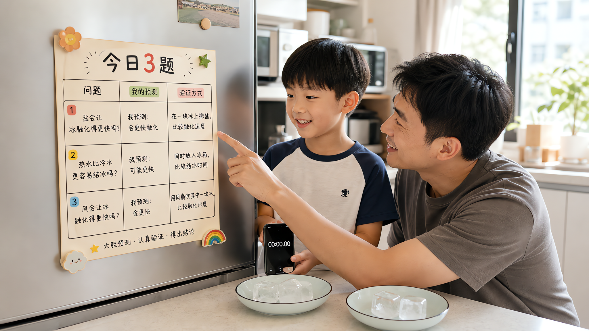 孩子总说“不会”？每天3个生活推导题就够了