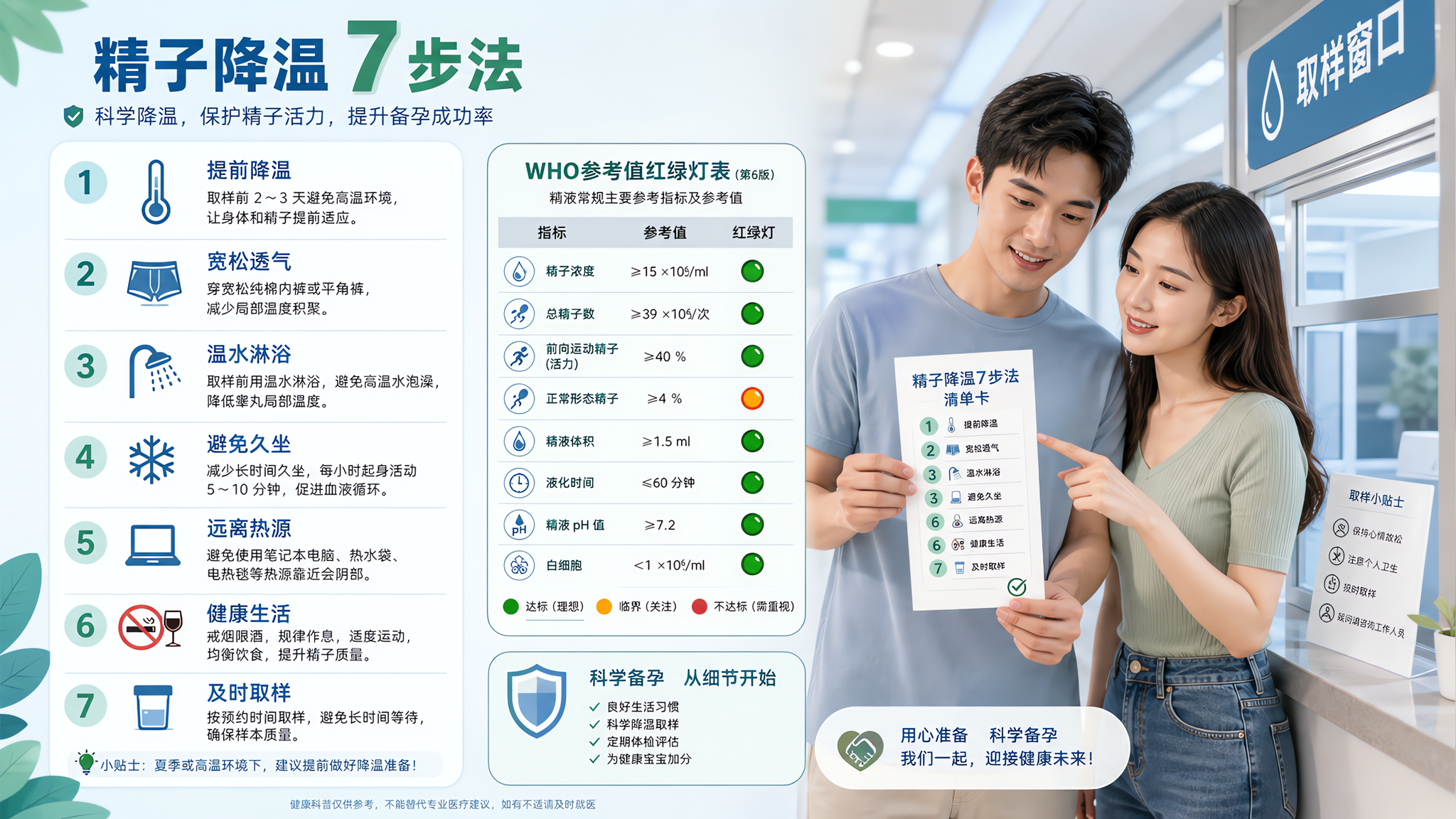 6月精液检查别白做：高温期避坑7步守住活力线