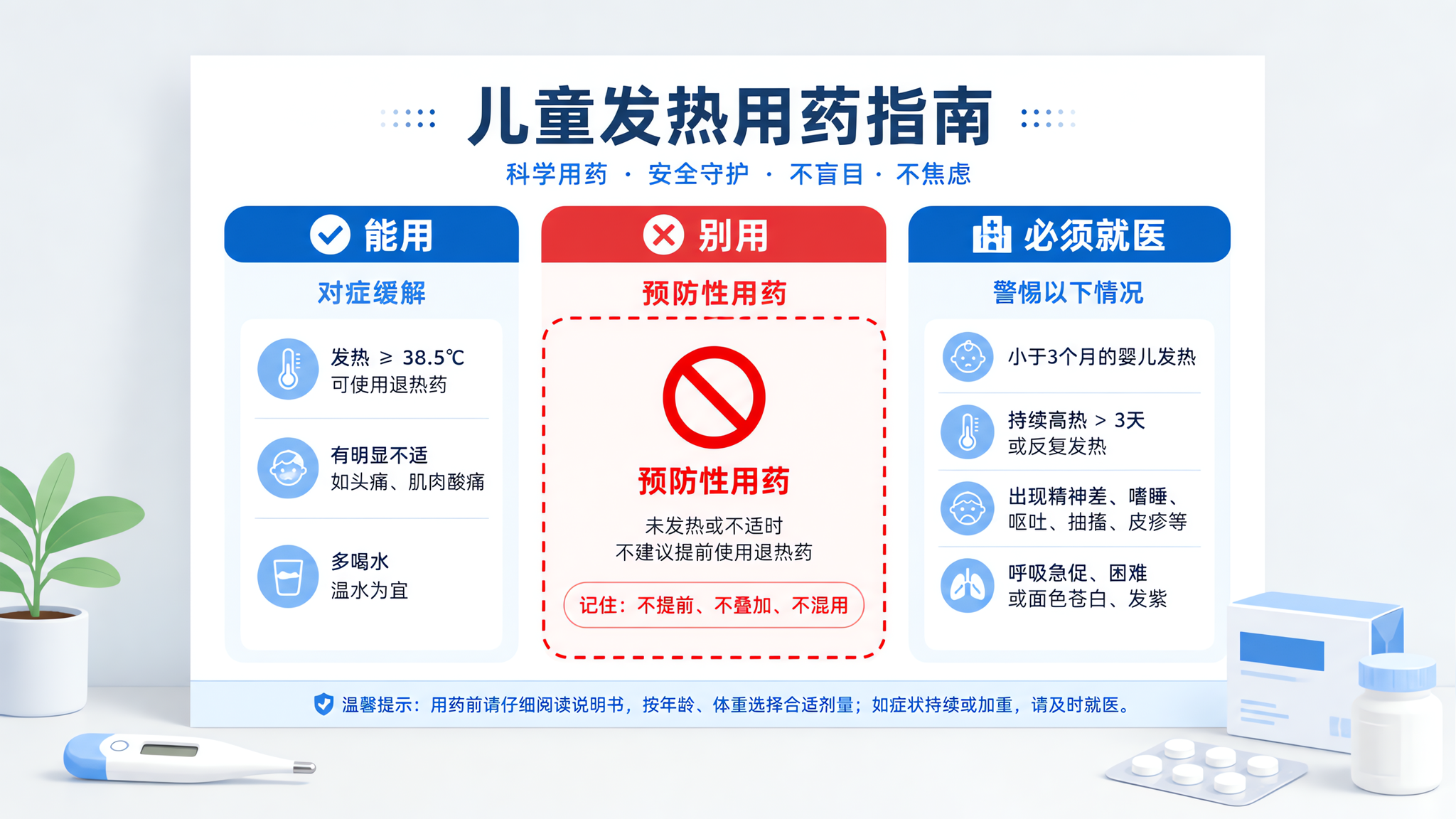 打疫苗前先喂退烧药更稳？记住这条24小时用药边界