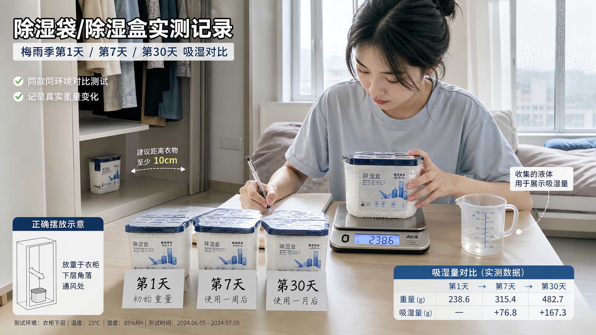 除湿袋别再瞎买：吸不满、漏盐水、臭味3个坑