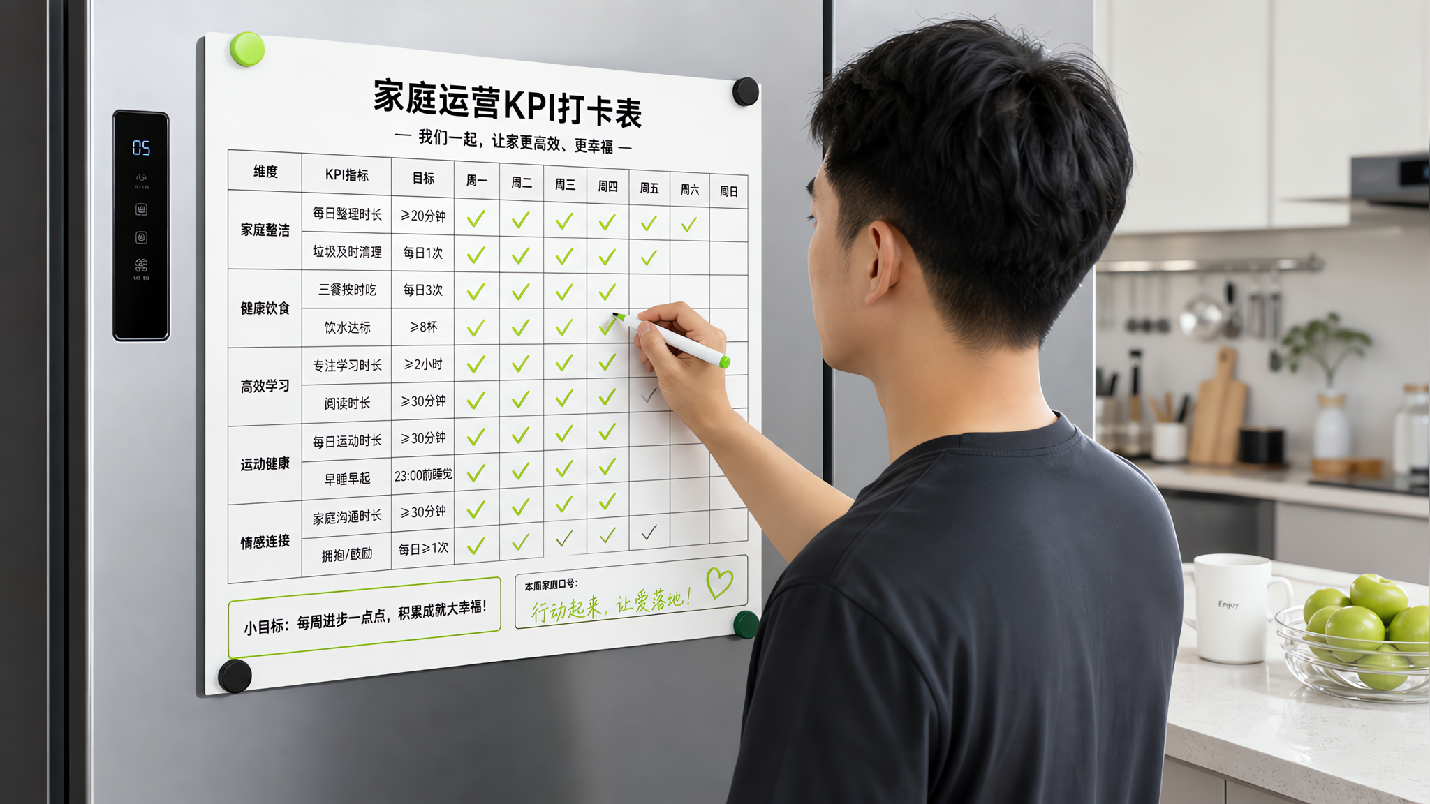 爸爸别再“帮忙”了：高温季4个家庭KPI直接上岗