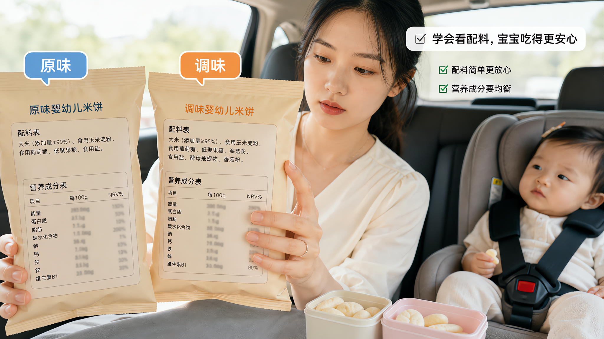 入口即化也会呛？米饼泡芙3步避雷：钠、调味粉、焦香味