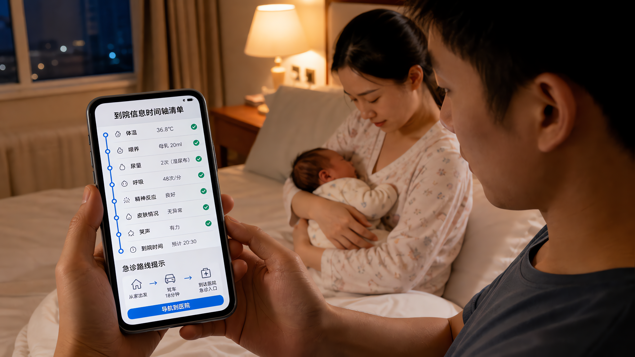 新生儿半夜发热别靠吵架：爸爸扛住这3件事