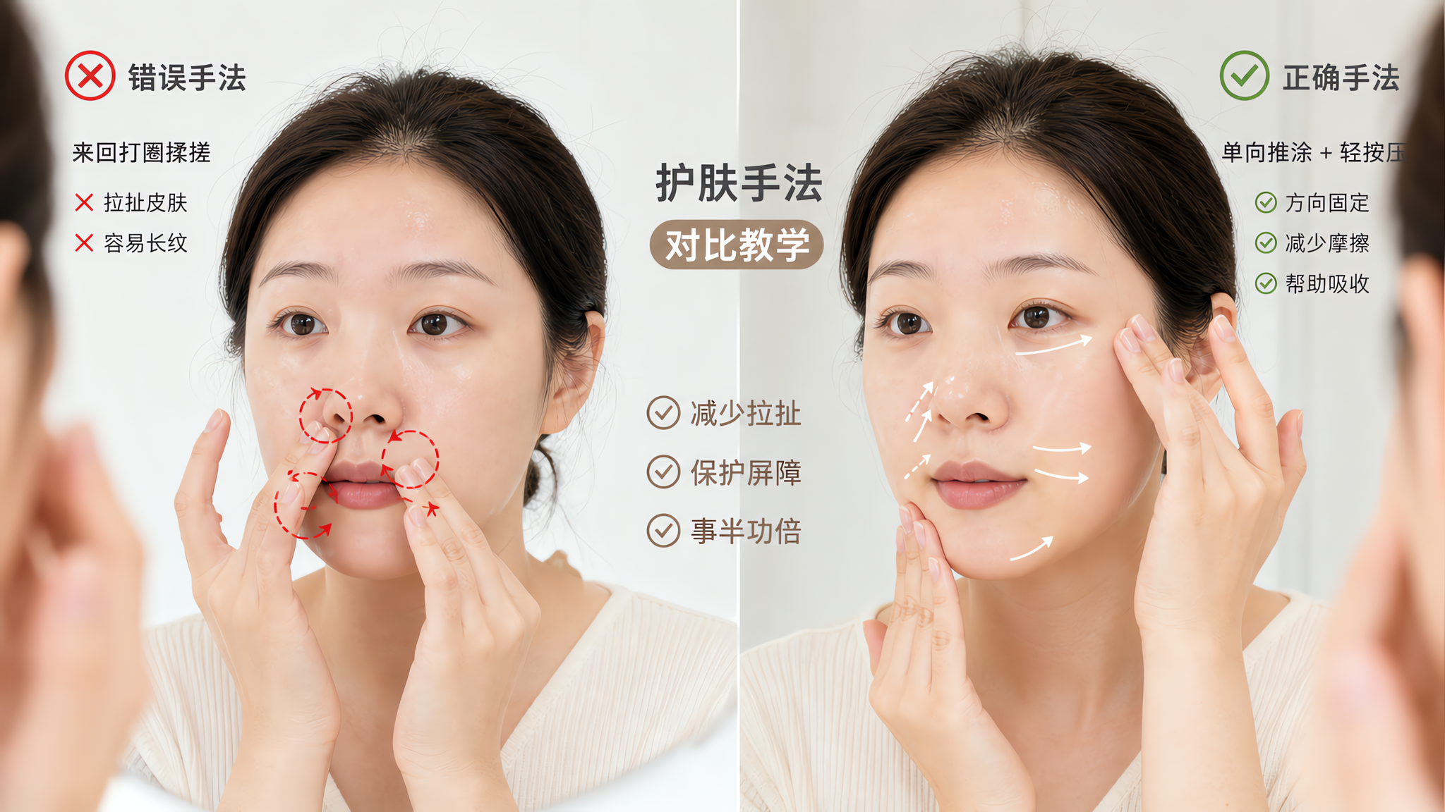 孕期越护肤越粗糙？先把鼻翼嘴角的摩擦停掉