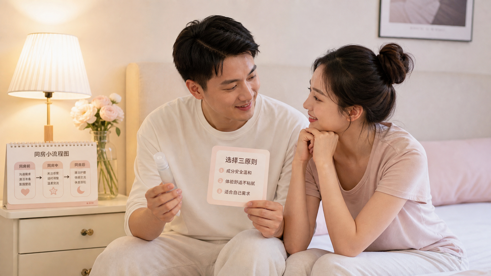 备孕同房一干涩就硬扛？润滑剂选对了更省心