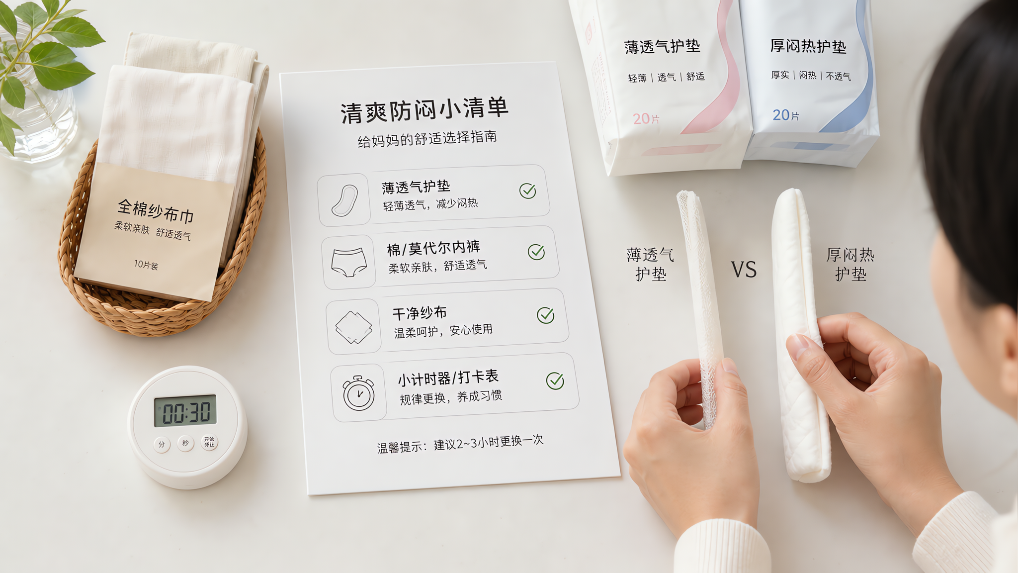 私处越垫越痒？8月闷热期的护垫内裤更换处方