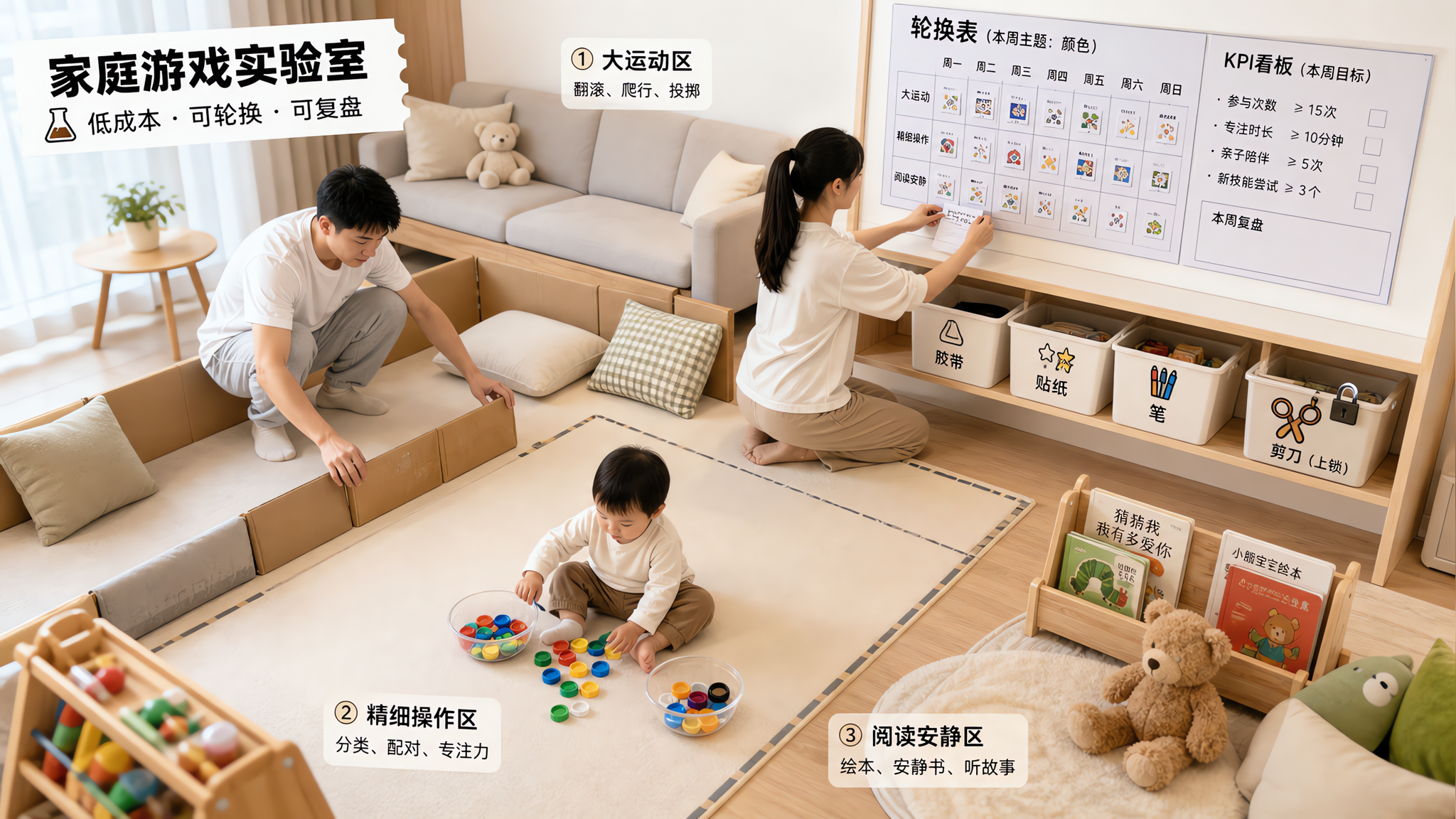 夏天宅家不靠屏幕：20分钟家庭游戏系统