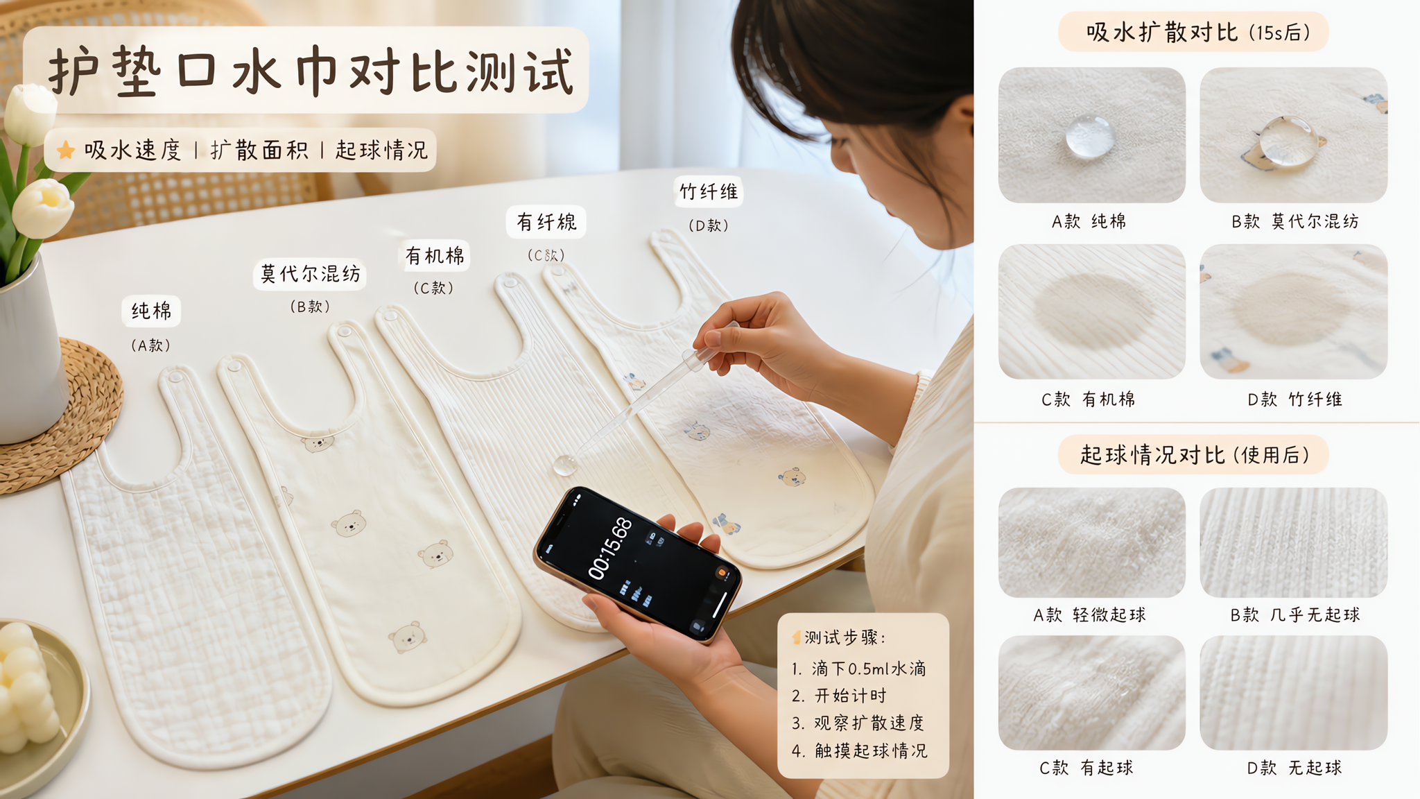 三伏天背带护垫怎么选：6项实测避开闷汗掉色