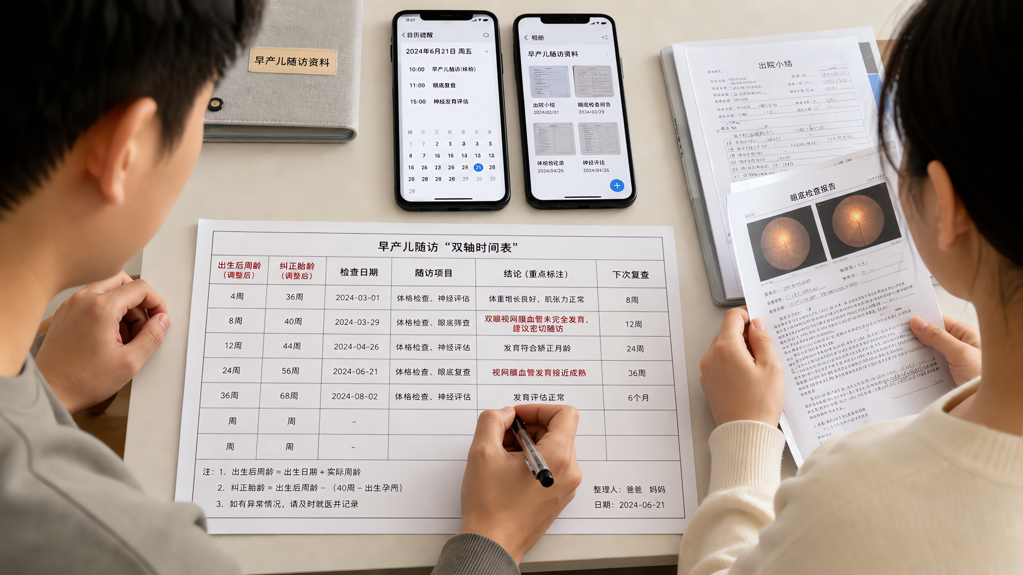 ROP复查别靠记忆：双轴时间表把漏检风险降下来