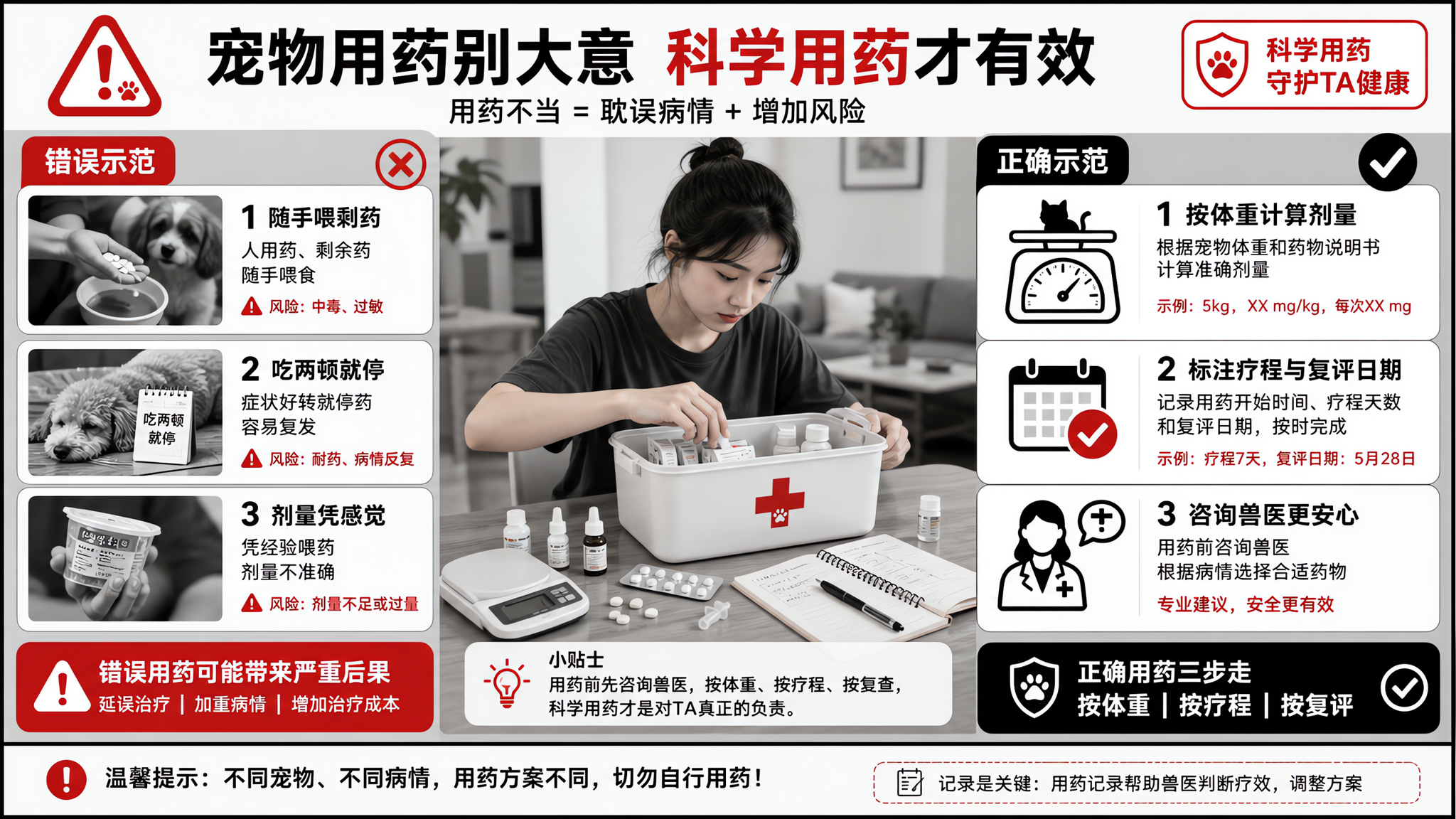 猫狗拉稀就喂抗生素？3个习惯最容易养出耐药