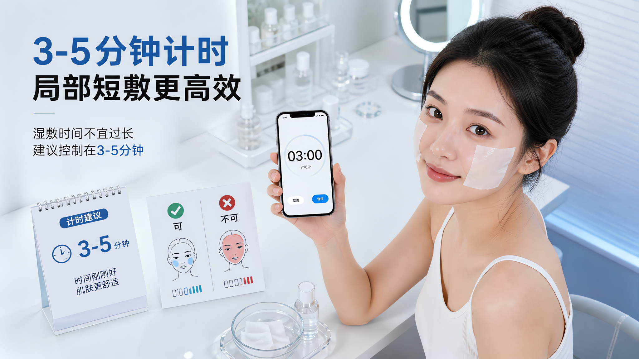 湿敷一做就刺痛泛红？溶剂+3分钟规则照做不翻车