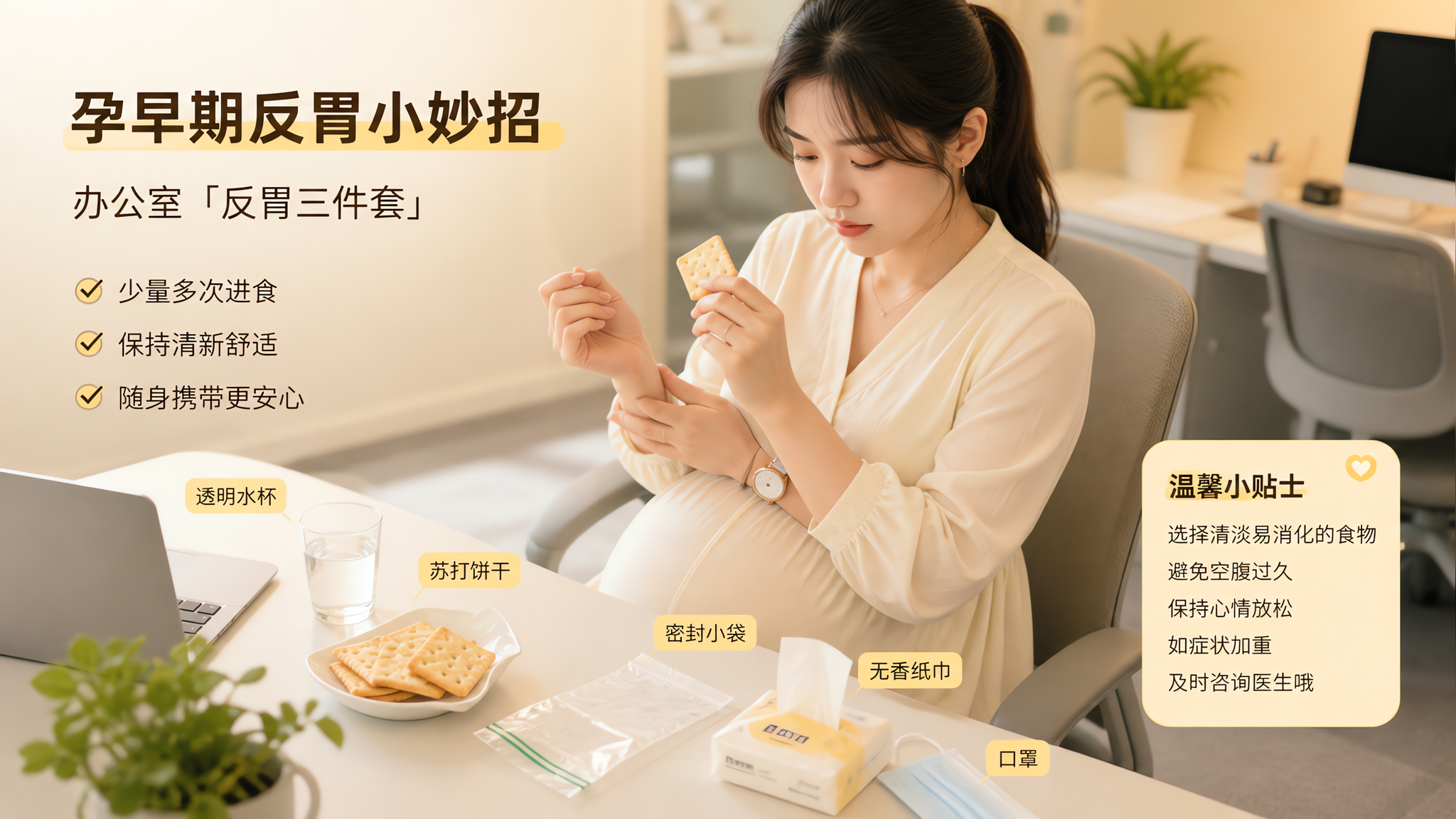 8月孕吐被味道逼到崩溃？用三件套把反胃降下来