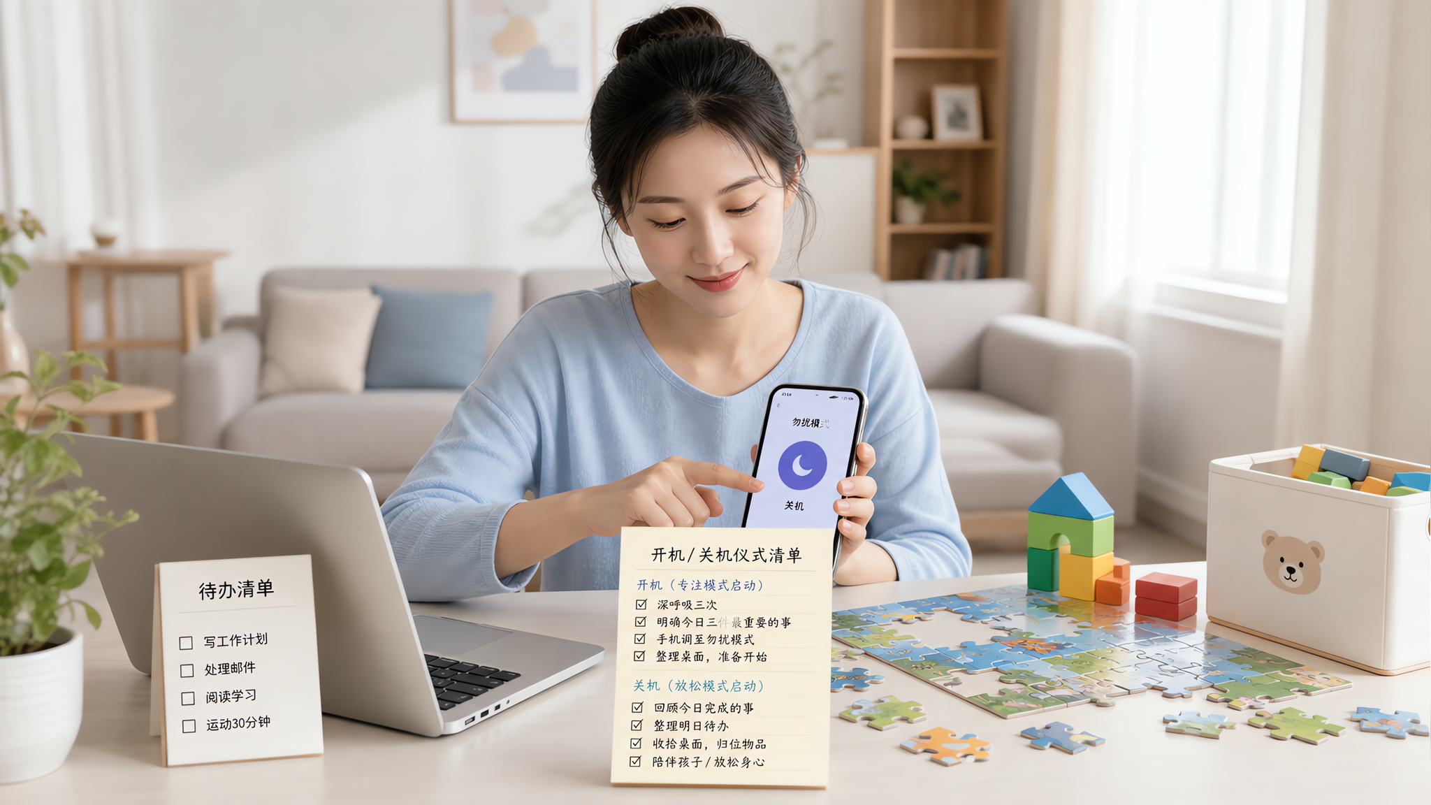 不靠意志力：用“关机+开机”把妈妈和工作分开