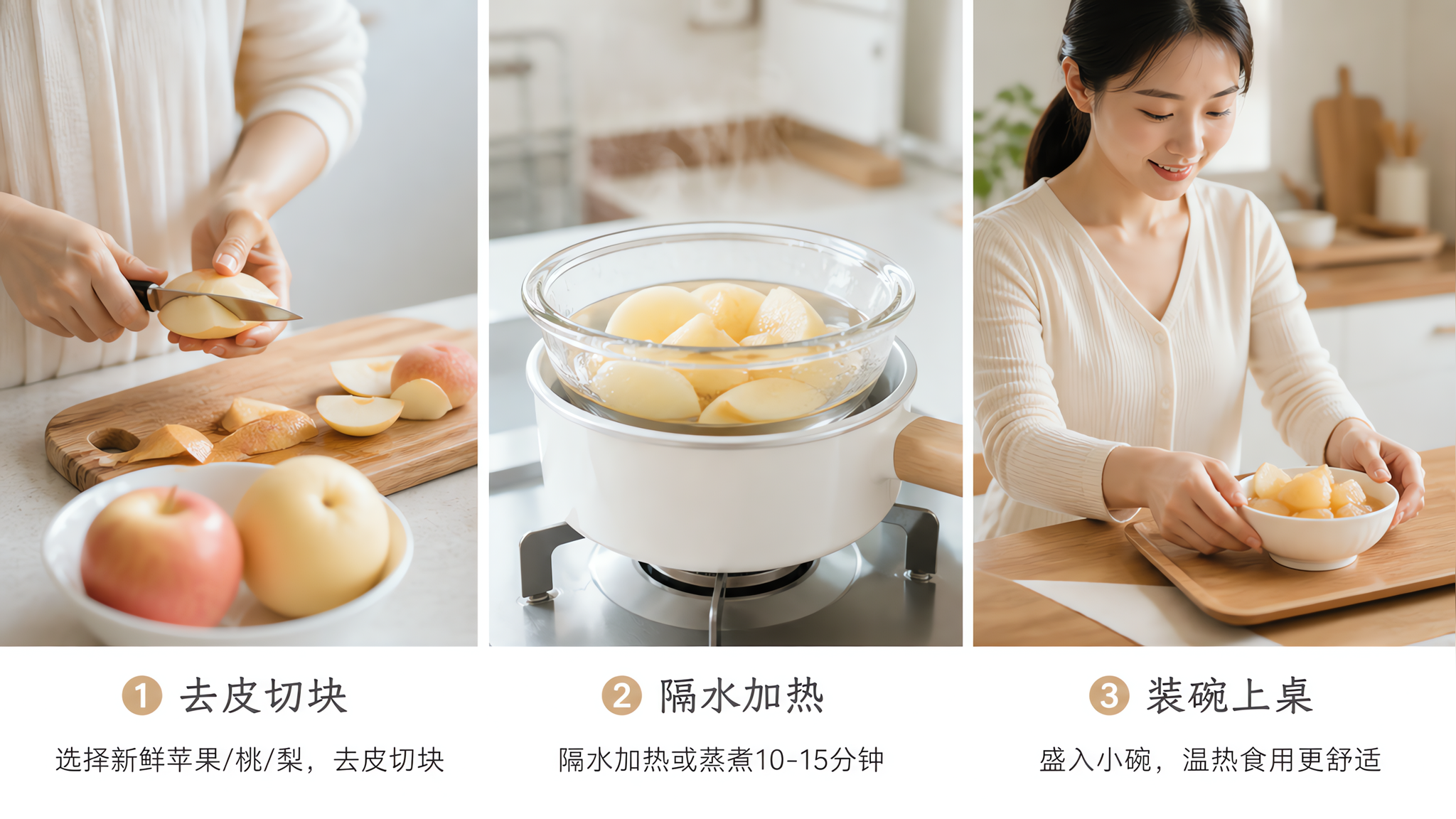 坐月子想吃水果又怕拉肚子？照这3个温吃动作做