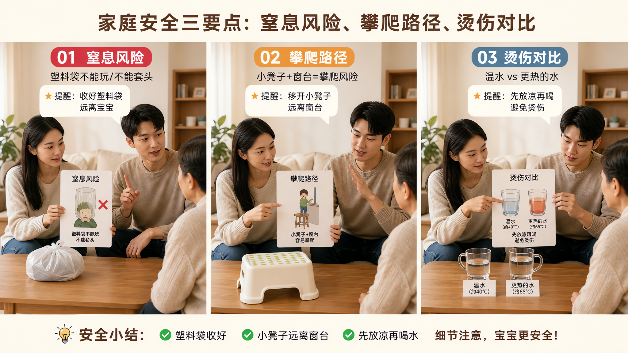 长辈总说“皮实点才长大”？3个实验让全家统一安全底线