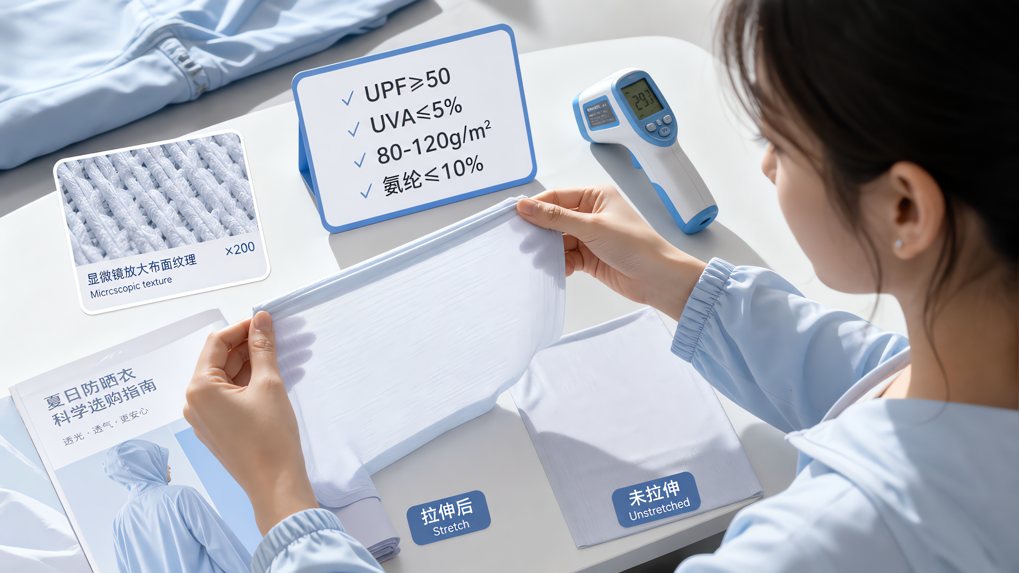 防晒衣别迷信UPF1000：认准3个硬指标就够了