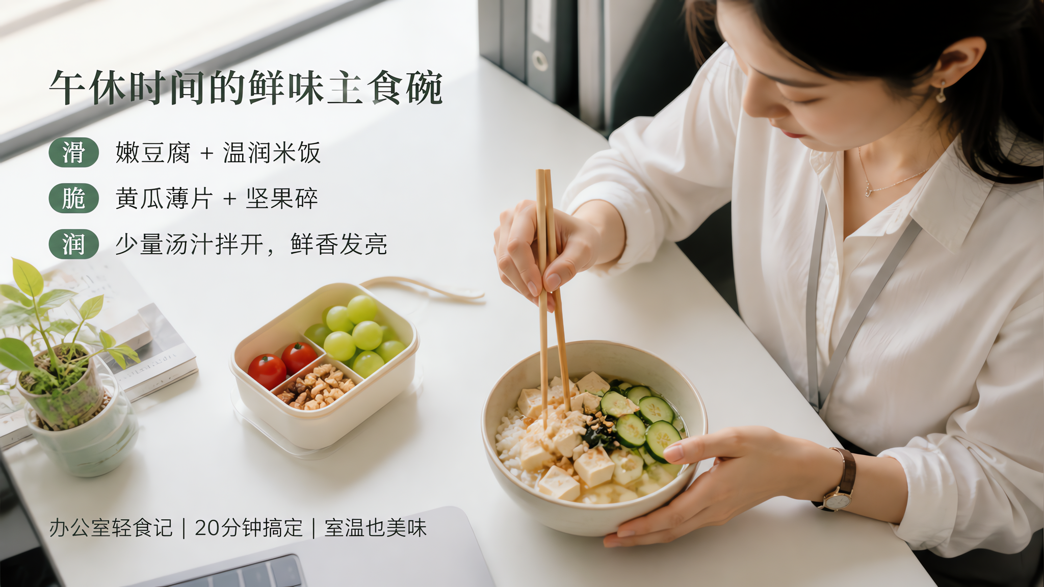 空调房胃口掉线？室温鲜味主食碗一拌就回魂