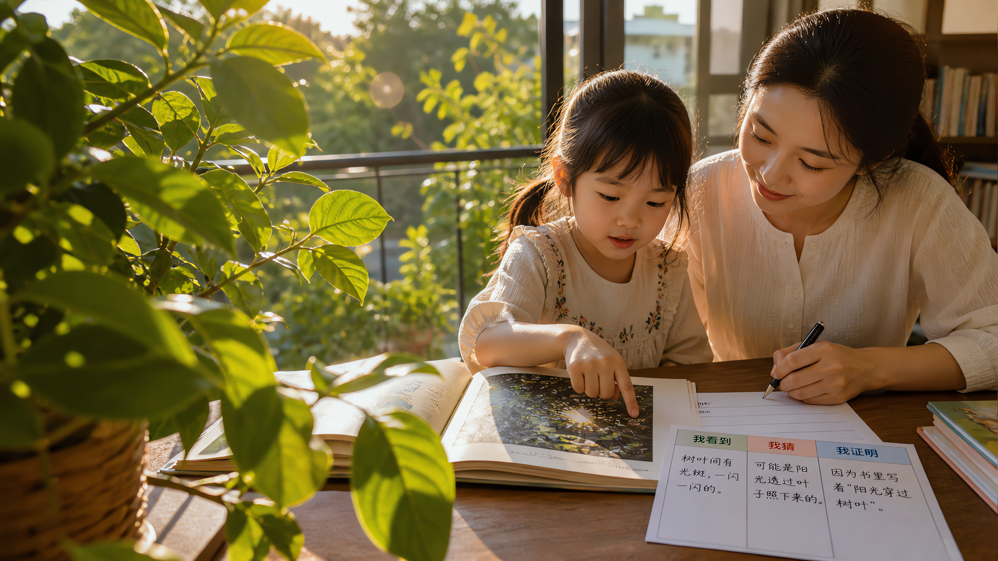 6月别逼孩子背拼音：15分钟把看图变成表达力训练