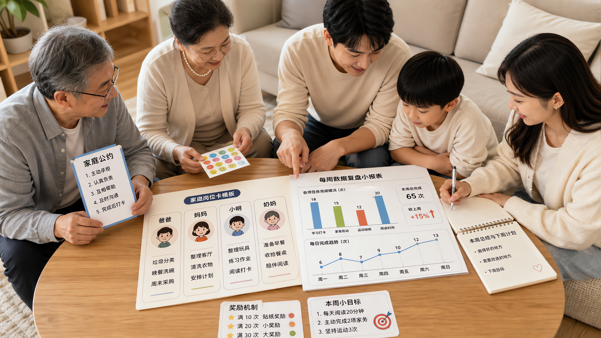 长辈一说玩游戏耽误学习 你就用这套“岗位卡+复盘表”