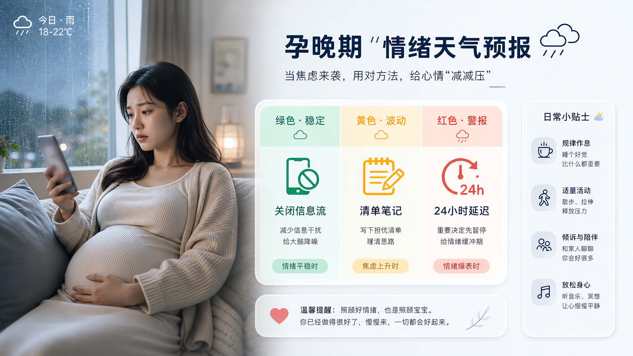 台风天一到就烦躁想哭？试试这套情绪天气预报
