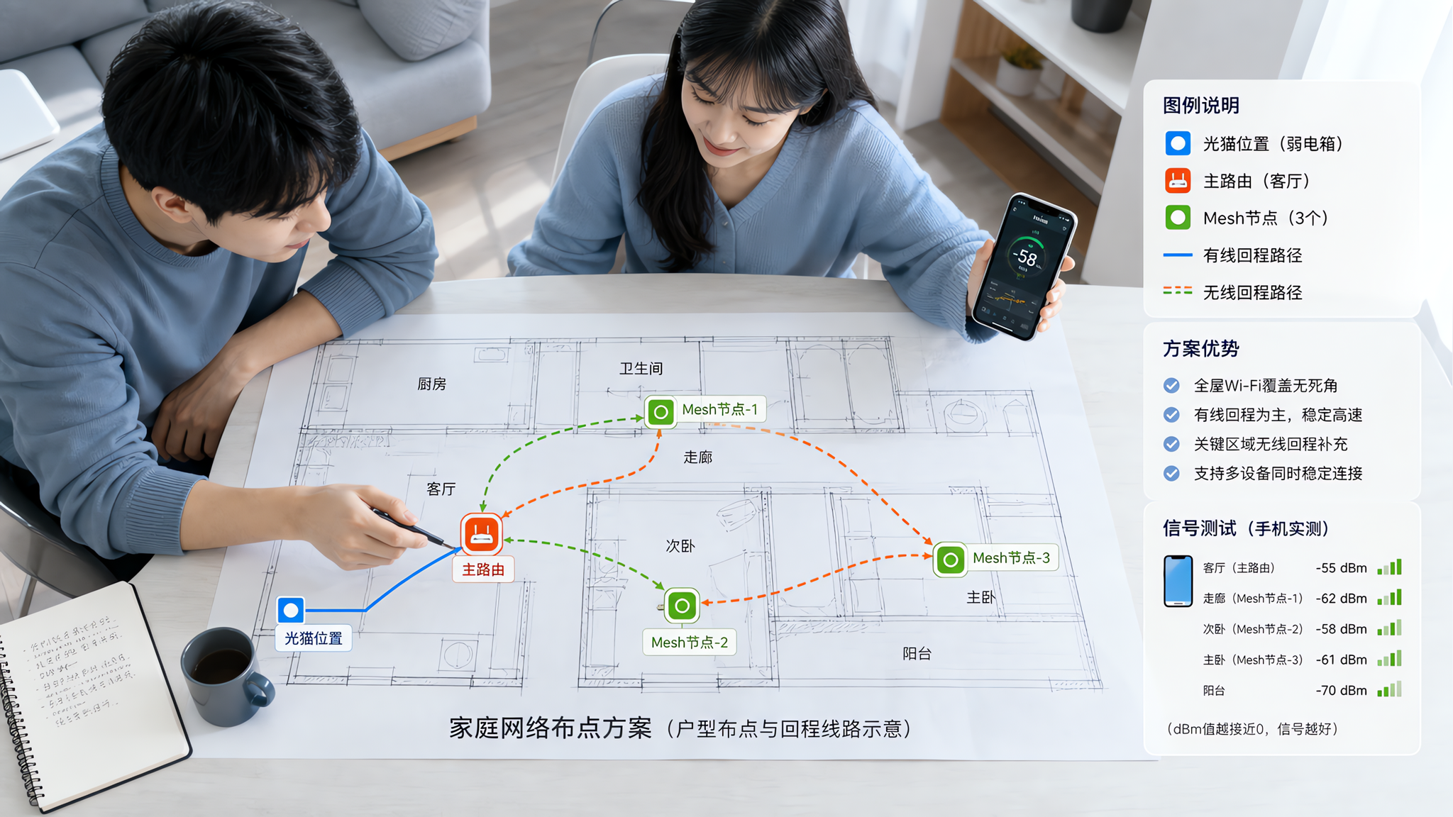 千兆+Wi‑Fi 7还卡？先查回程和摆位