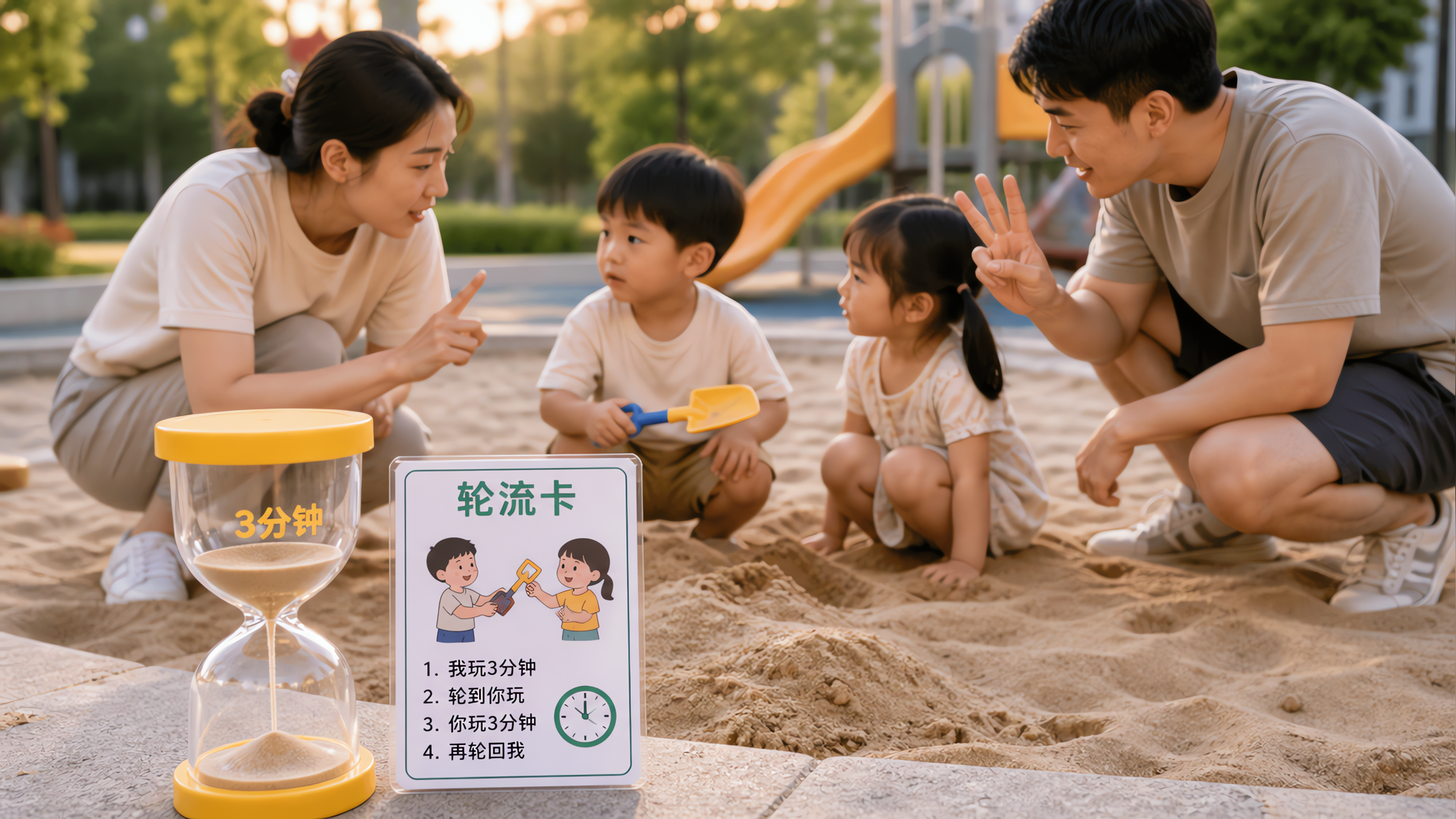 孩子不愿分享玩具？先别教他大方，先教他协商