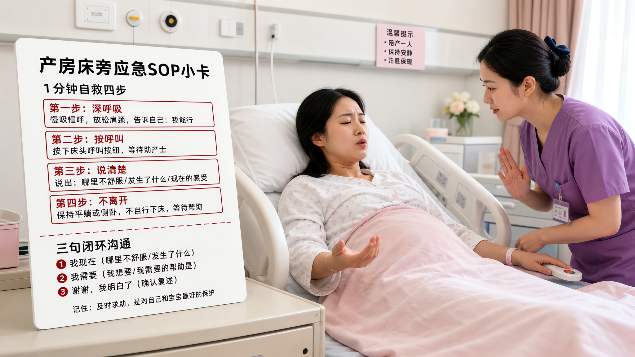 镇痛后头晕心慌出汗别硬扛：1分钟自救+三句闭环