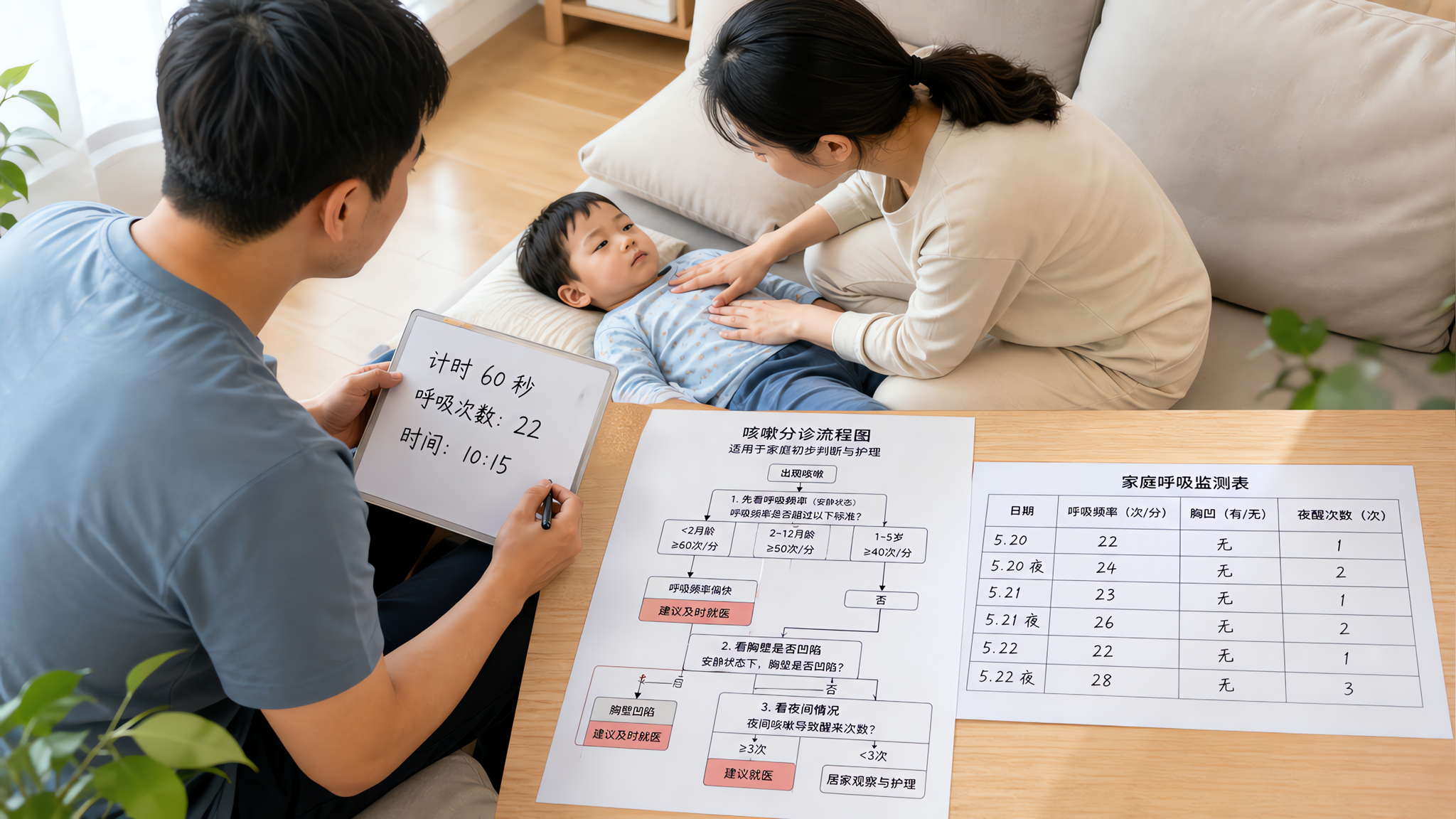 孩子咳嗽别急着挂水：3分钟分诊避免用错药