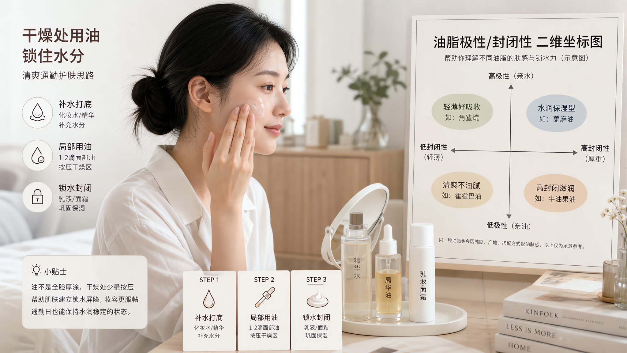 面部油越用越闷？先搞懂“封闭性”再上脸