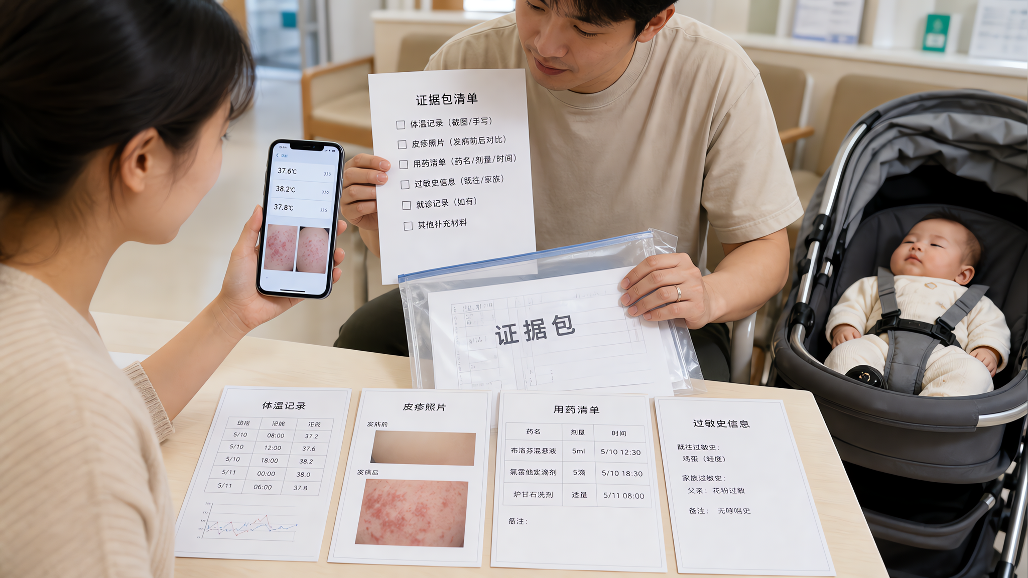黄疸没退有湿疹也能打疫苗？先带着3个数据去门诊