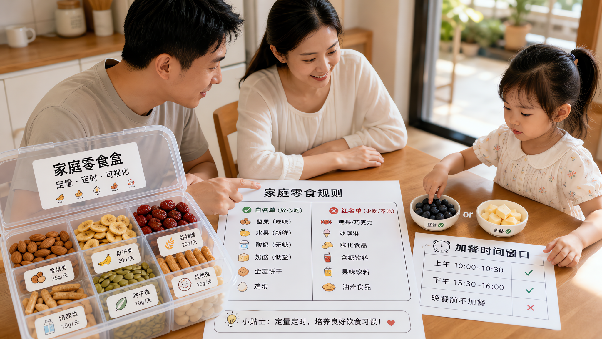 零食不该靠“哭闹赢”：一套加餐制度，饭点不再拉扯