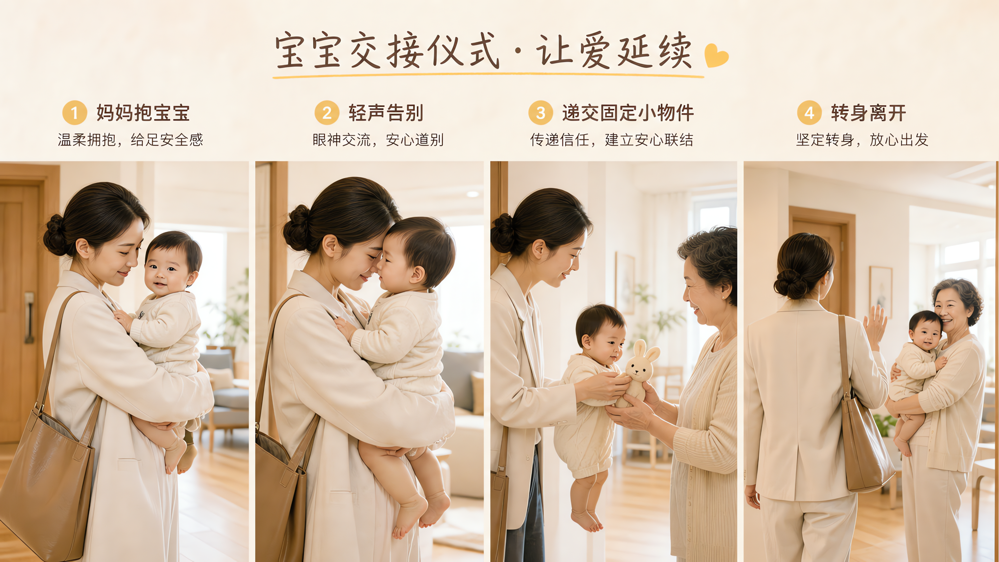 复工前两周照着做：10分钟交接仪式稳住分离焦虑