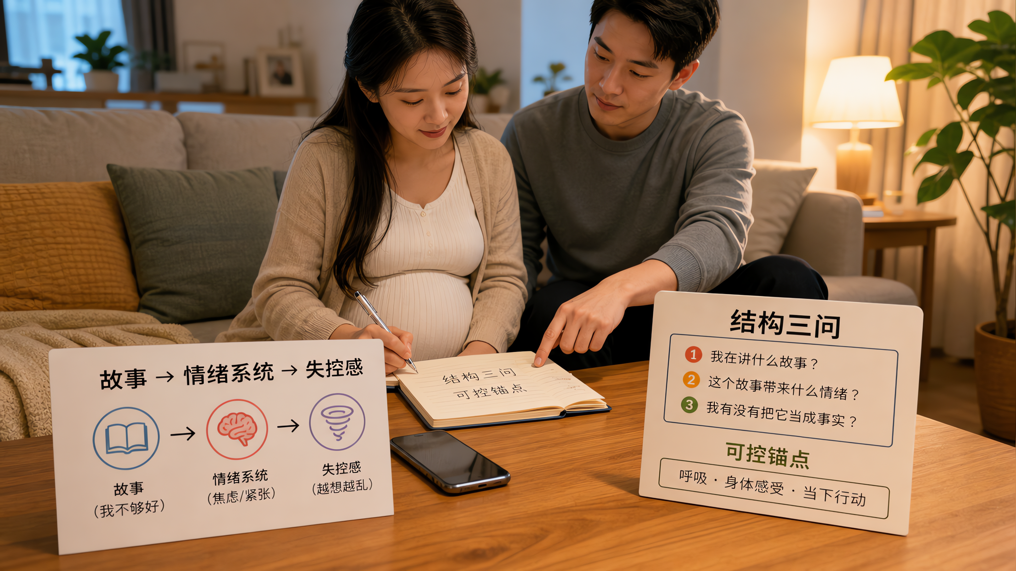 刷到分娩恐怖贴就心慌？用这3步把恐惧拉回可控