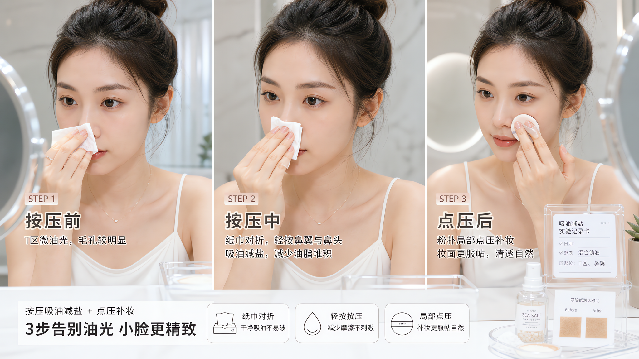 为什么你一补妆就变黄变脏：先减油减盐再补