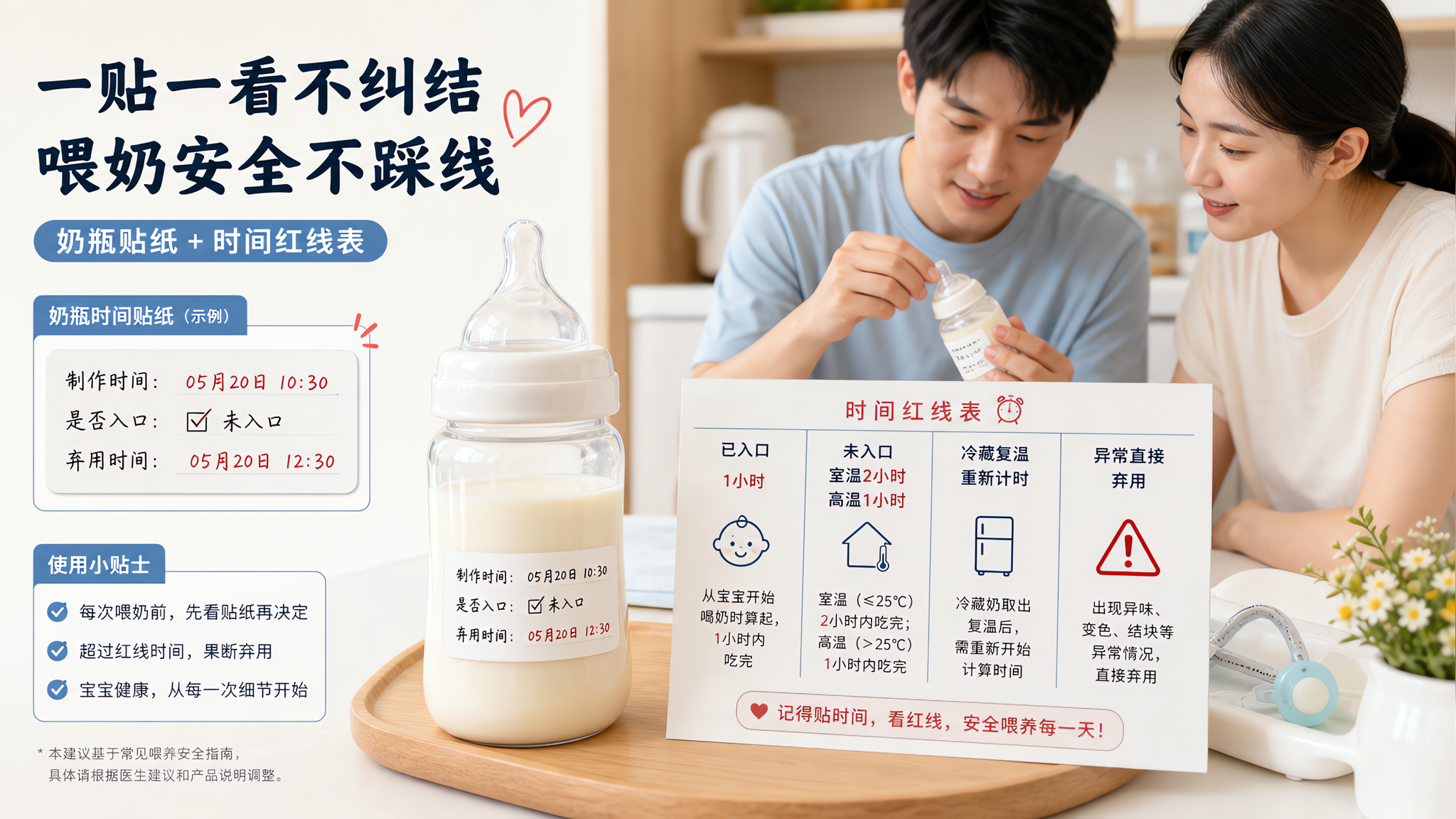 早产儿奶到底能放多久？记住这张弃用时间红线