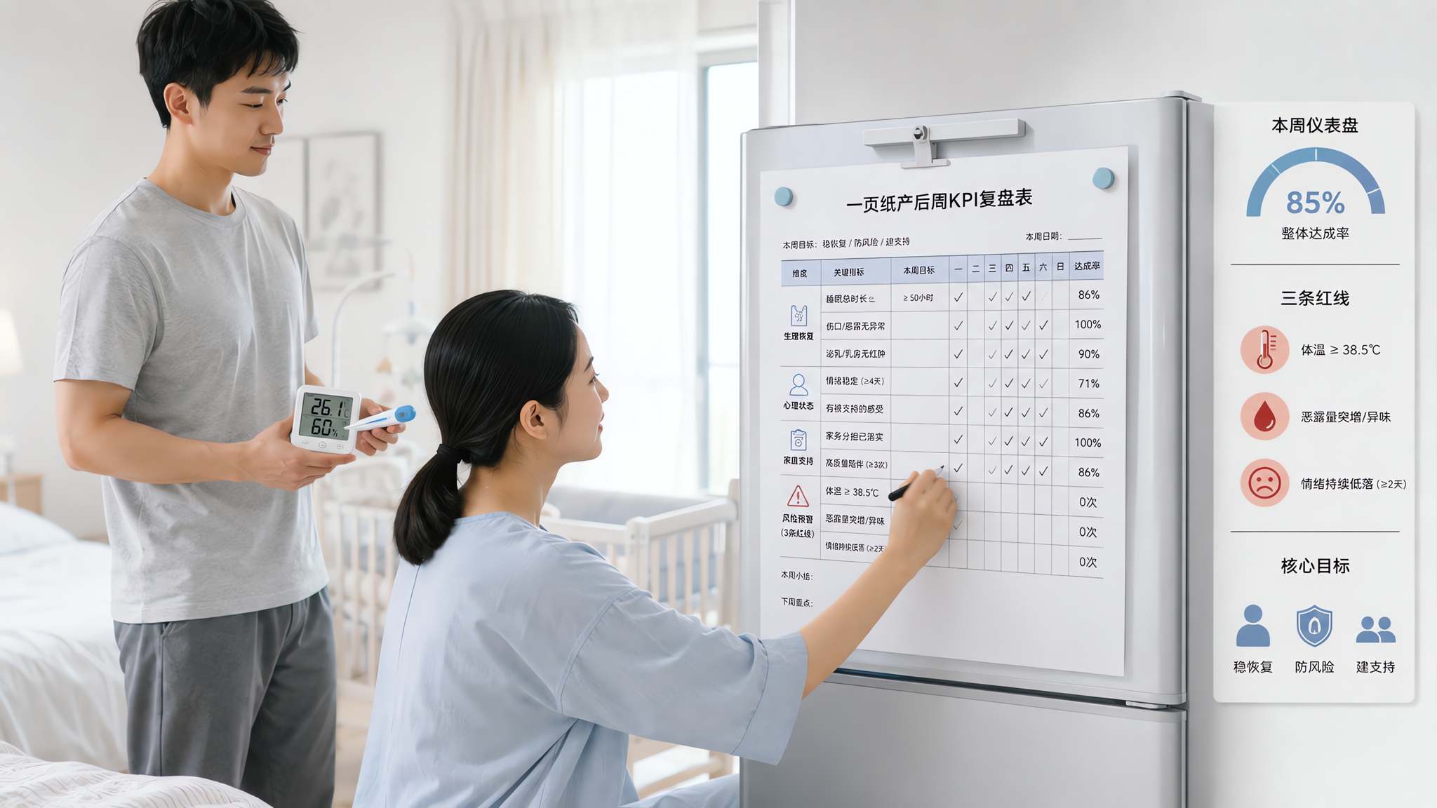 月子别再纠结洗不洗头：盯住3条红线就够了