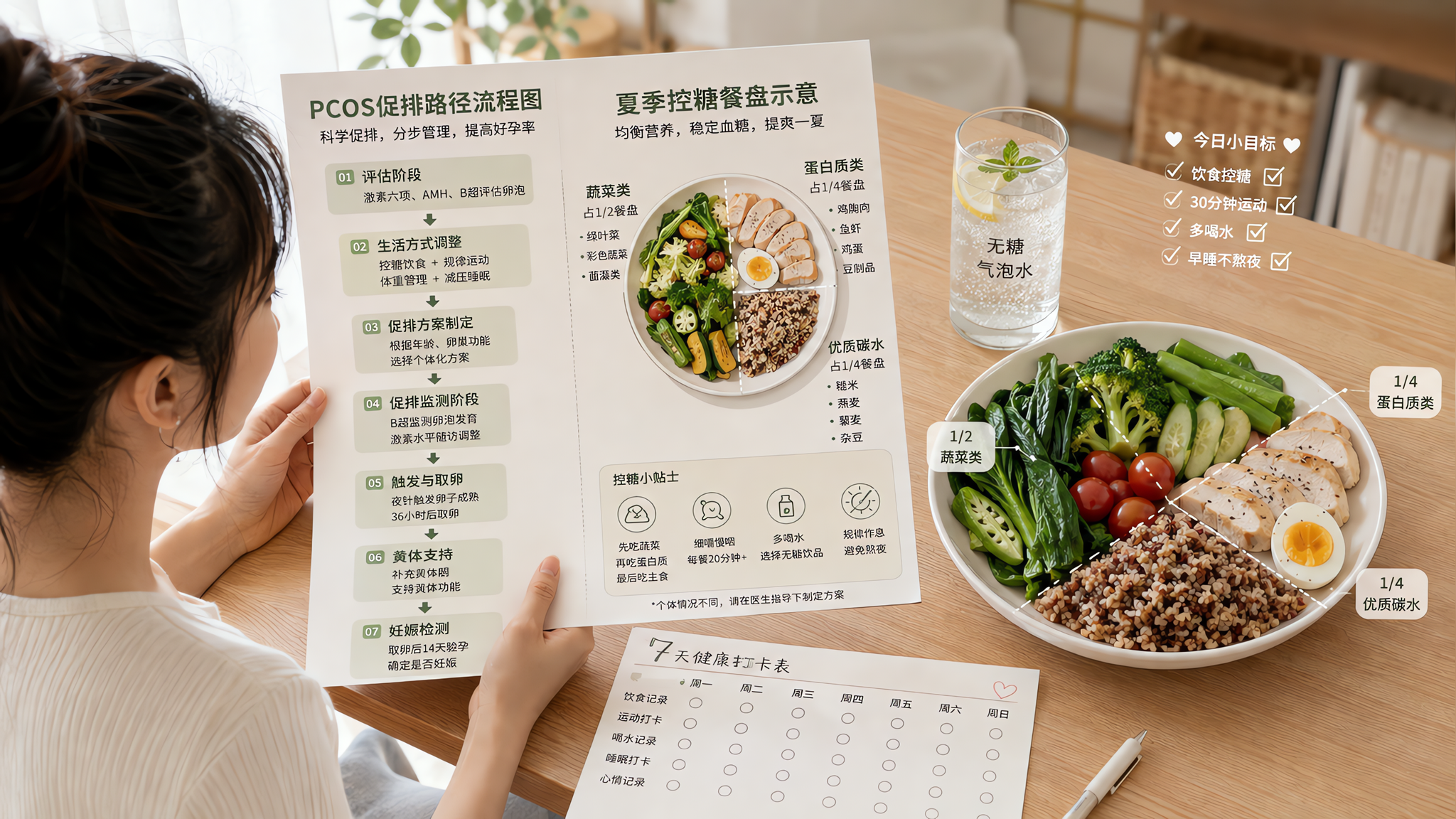 多囊夏天促排怎么走：一线来曲唑到升级IVF的节点表