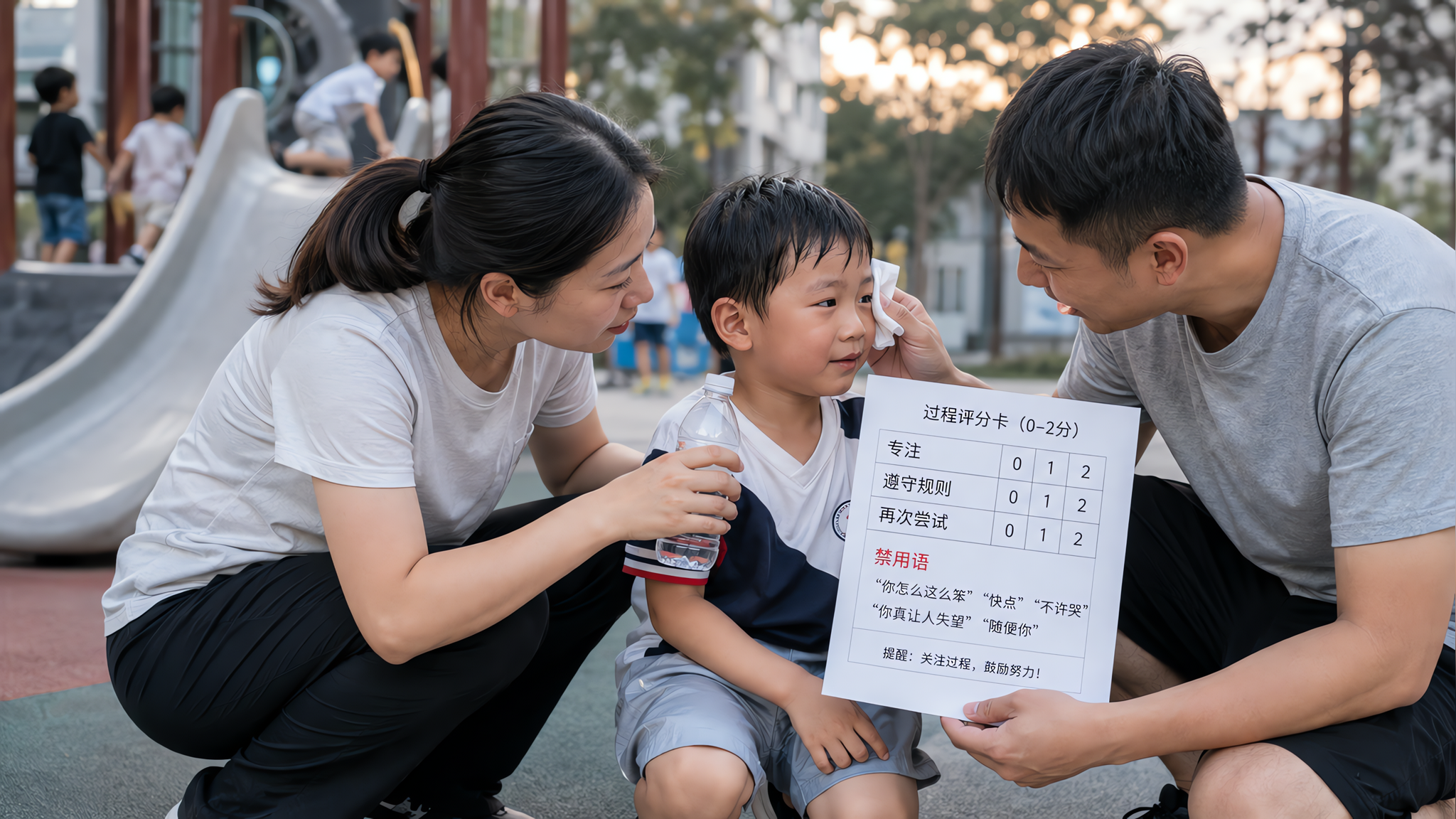 孩子一输就崩？用6步SOP把“输不起”变韧性