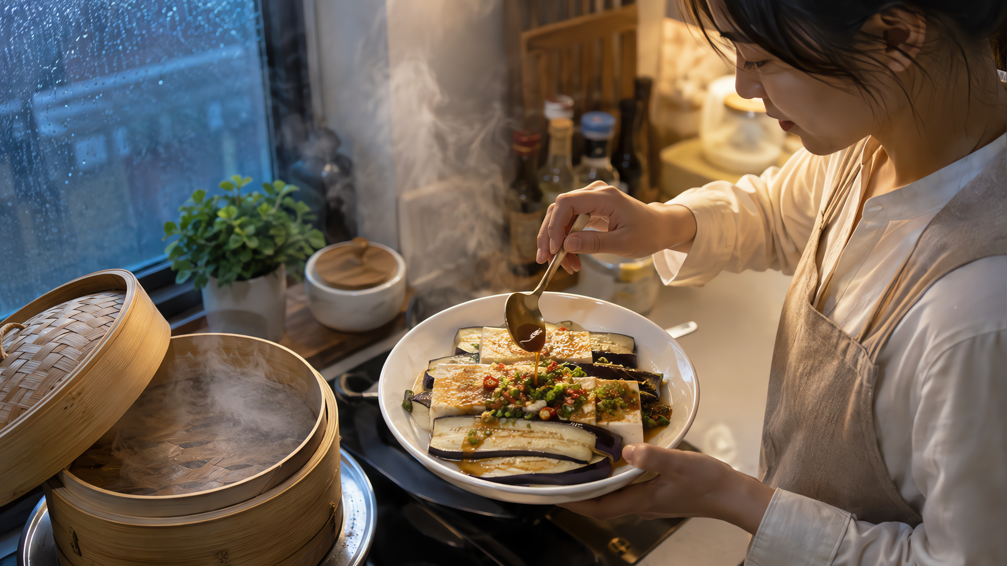 暴雨闷潮别爆炒：蒸完再轻焦，热菜更治愈