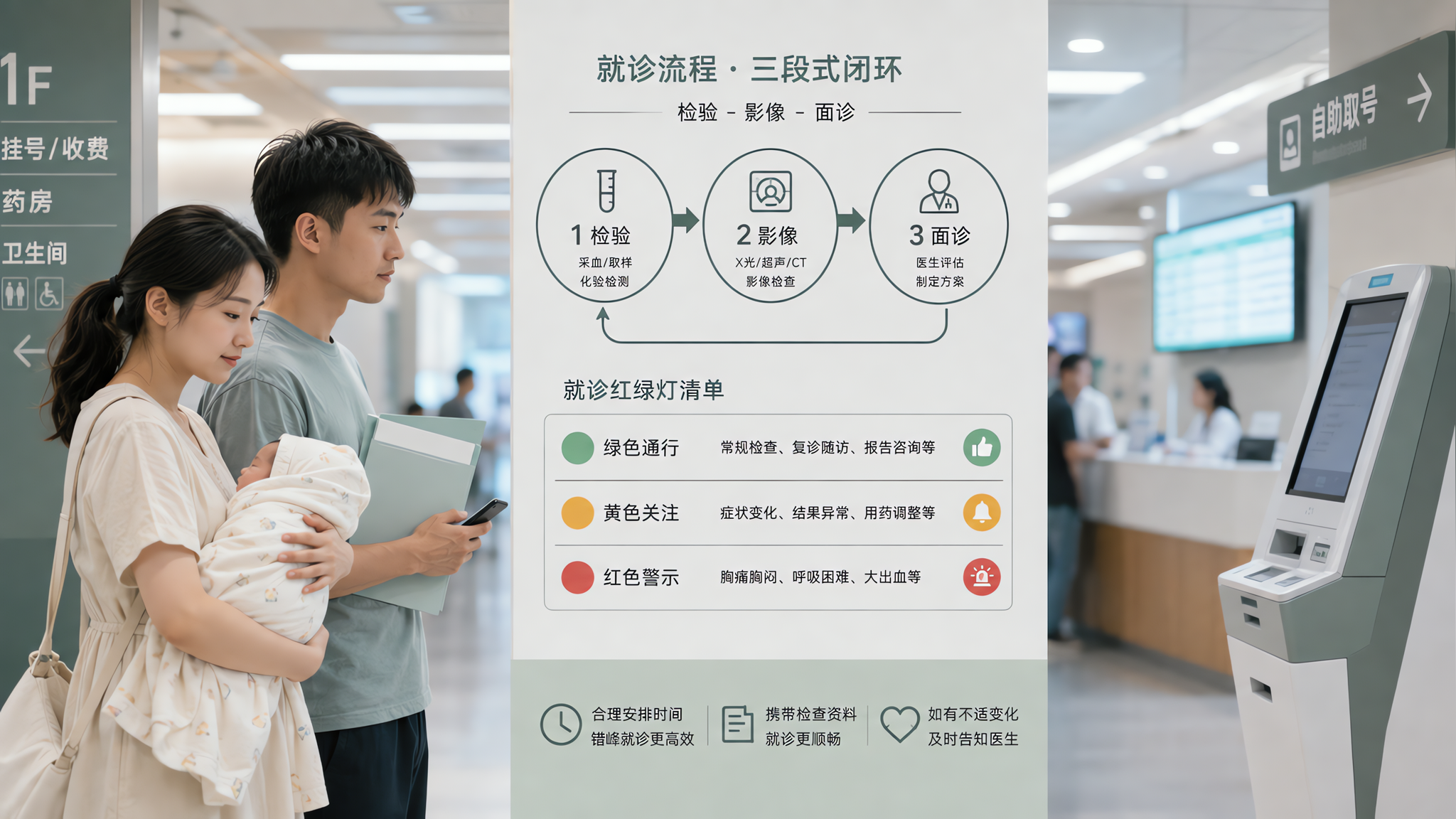 产后42天复查别乱跑 三段式顺序少折返