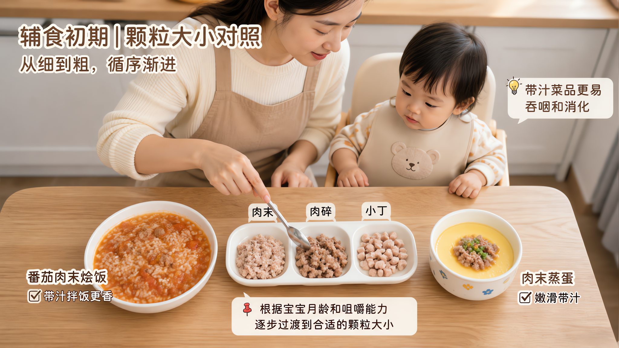 1-2岁吃肉就吐？用“嫩碎带汁”让肉不进黑名单