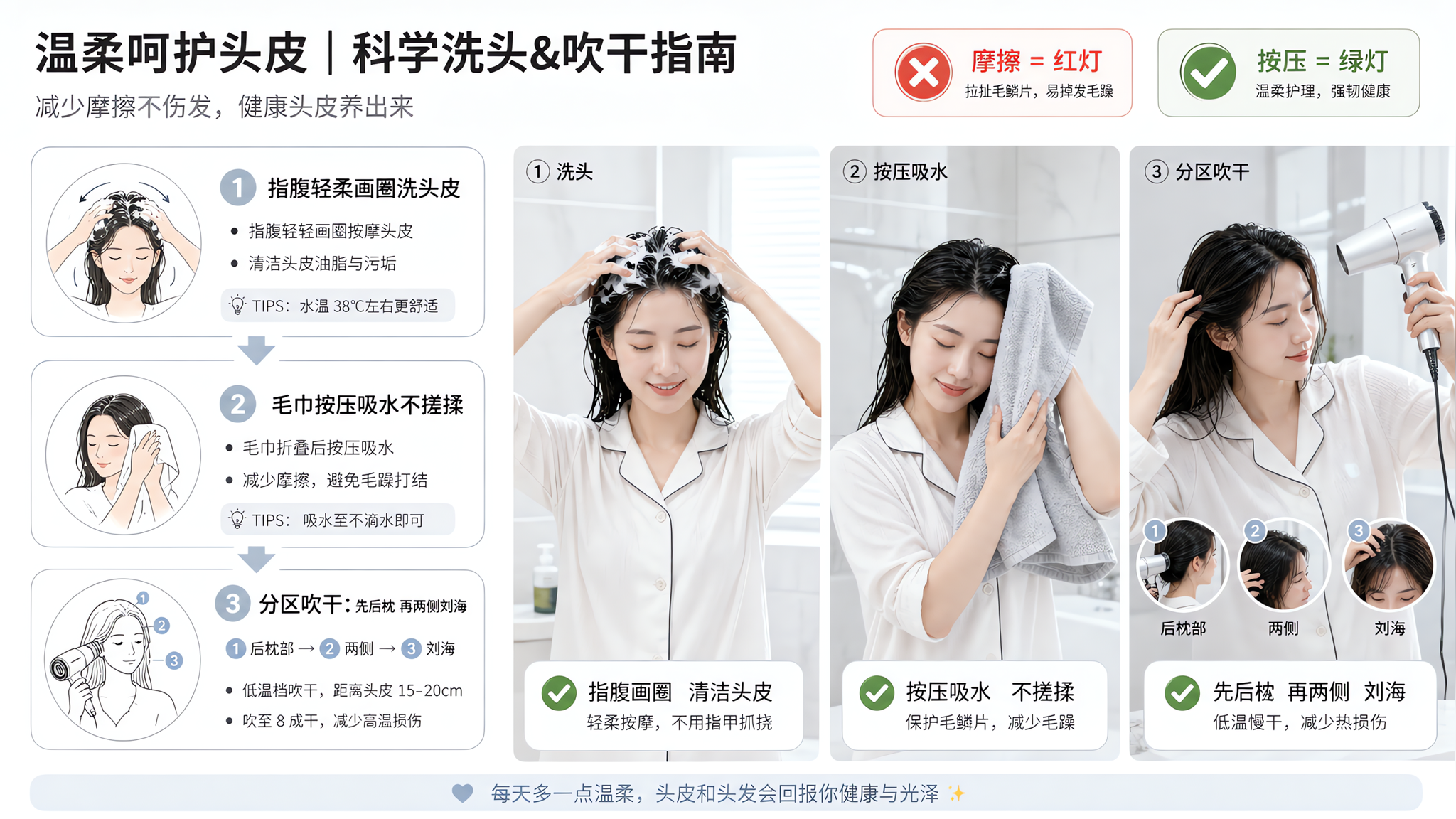 产后洗头掉一把？其实你掉的是“该掉的”