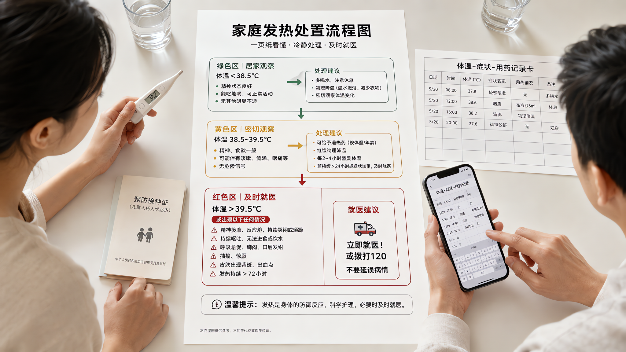 疫苗后发热别慌：看这3个阈值就够了