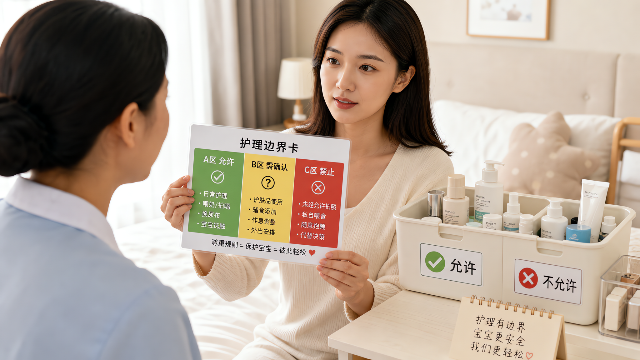 宝宝红屁屁痱子反复：用A/B/C边界卡管住月嫂“土方”