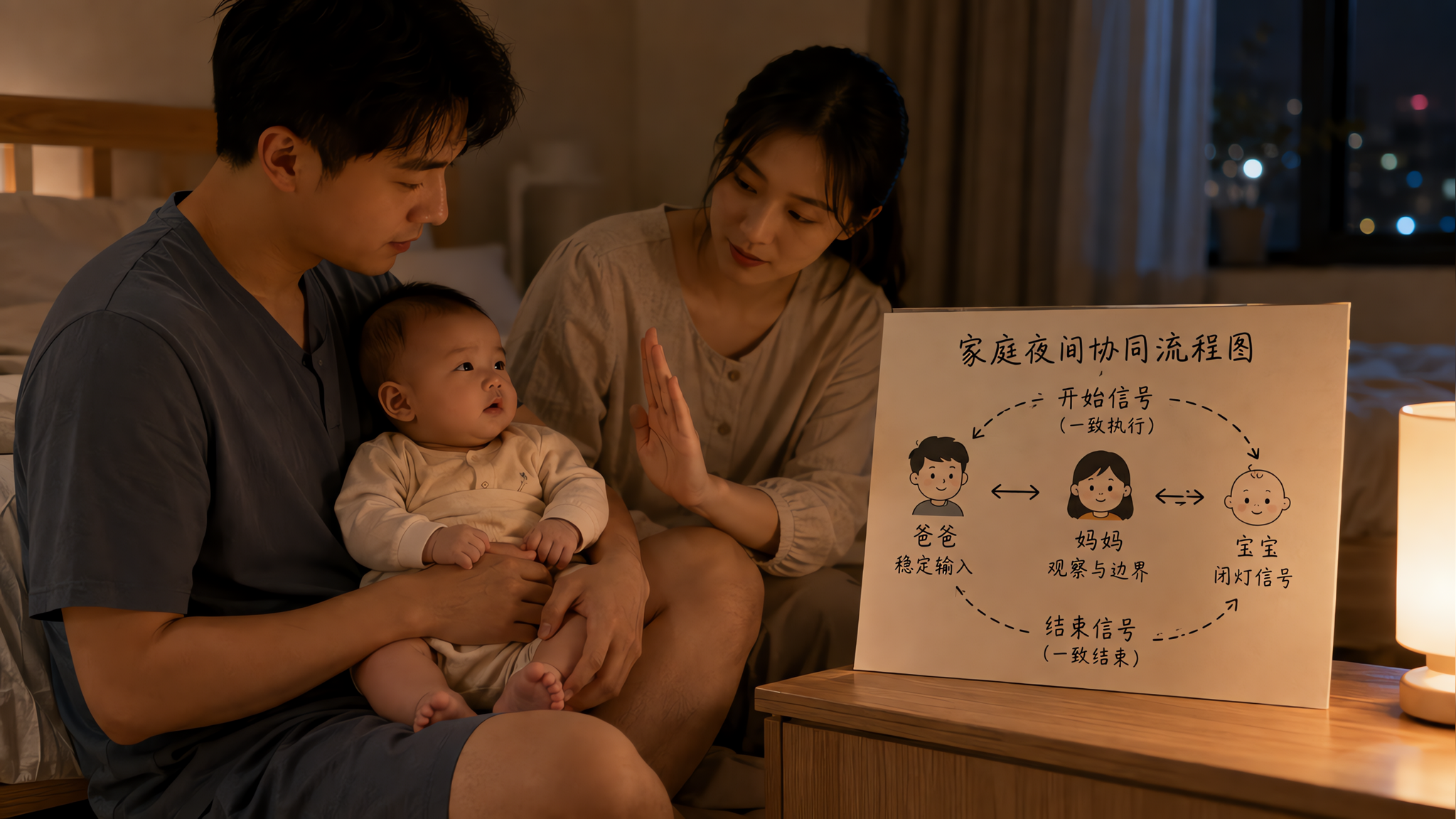 复工后夜里更崩？爸爸只做两件事就够了